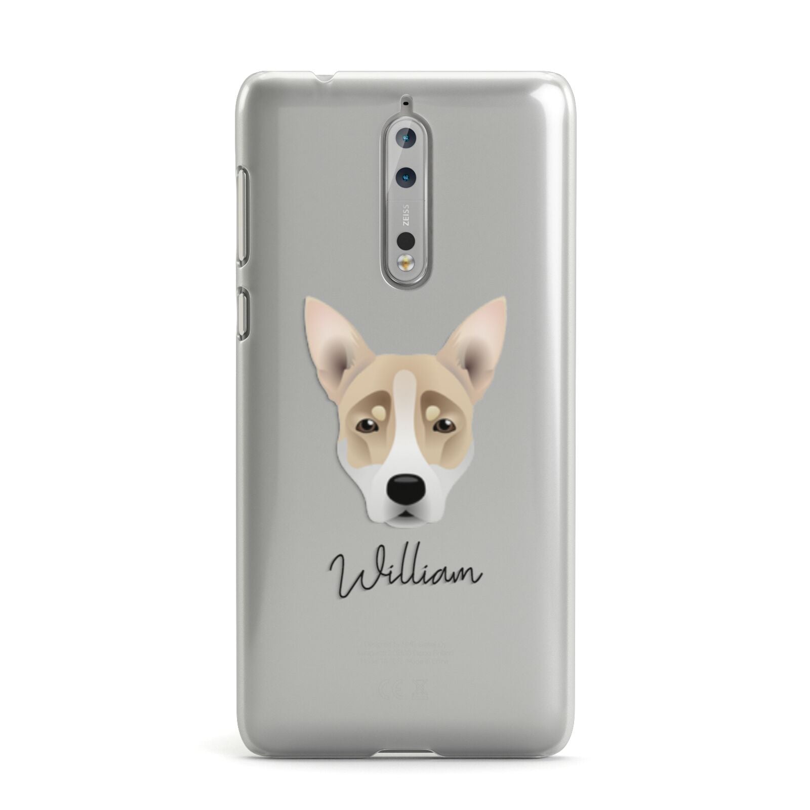 Australian Working Kelpie Personalised Nokia Case