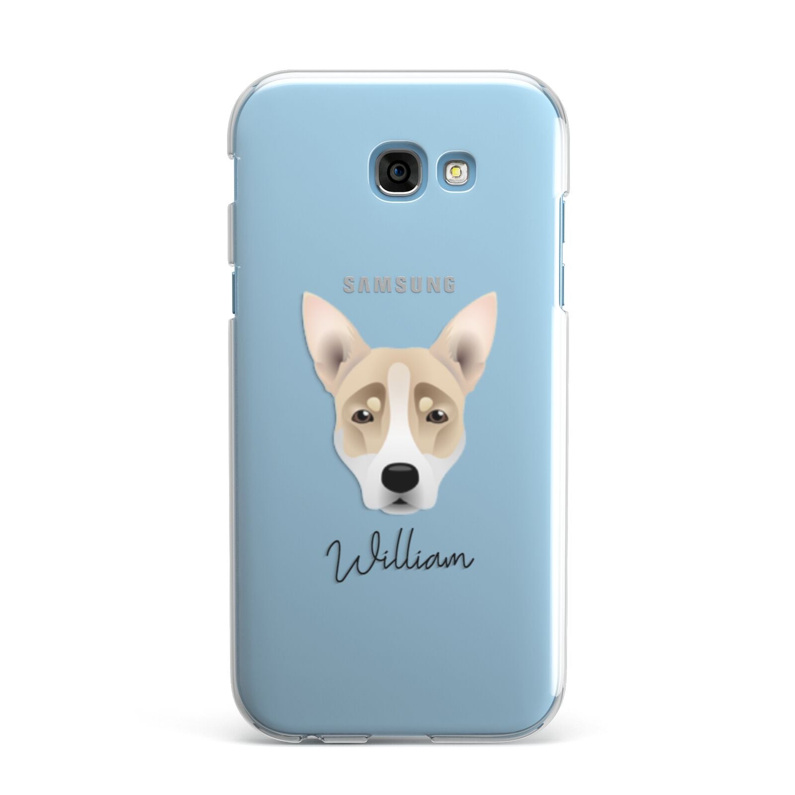 Australian Working Kelpie Personalised Samsung Galaxy A7 2017 Case