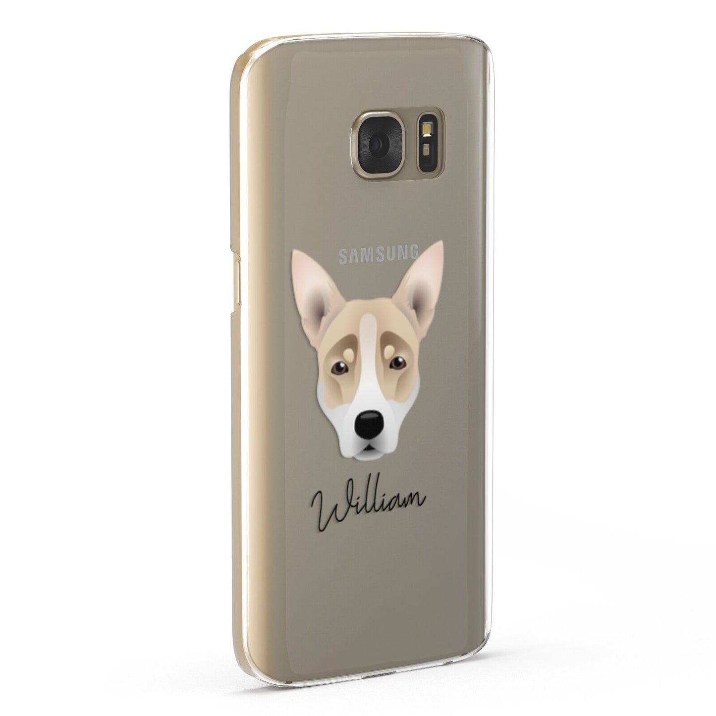 Australian Working Kelpie Personalised Samsung Galaxy Case Fourty Five Degrees