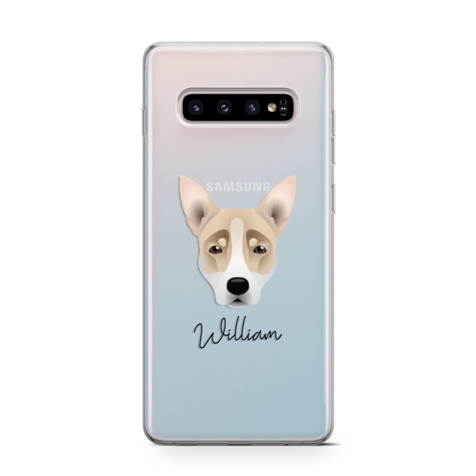 Australian Working Kelpie Personalised Samsung Galaxy S10 Case