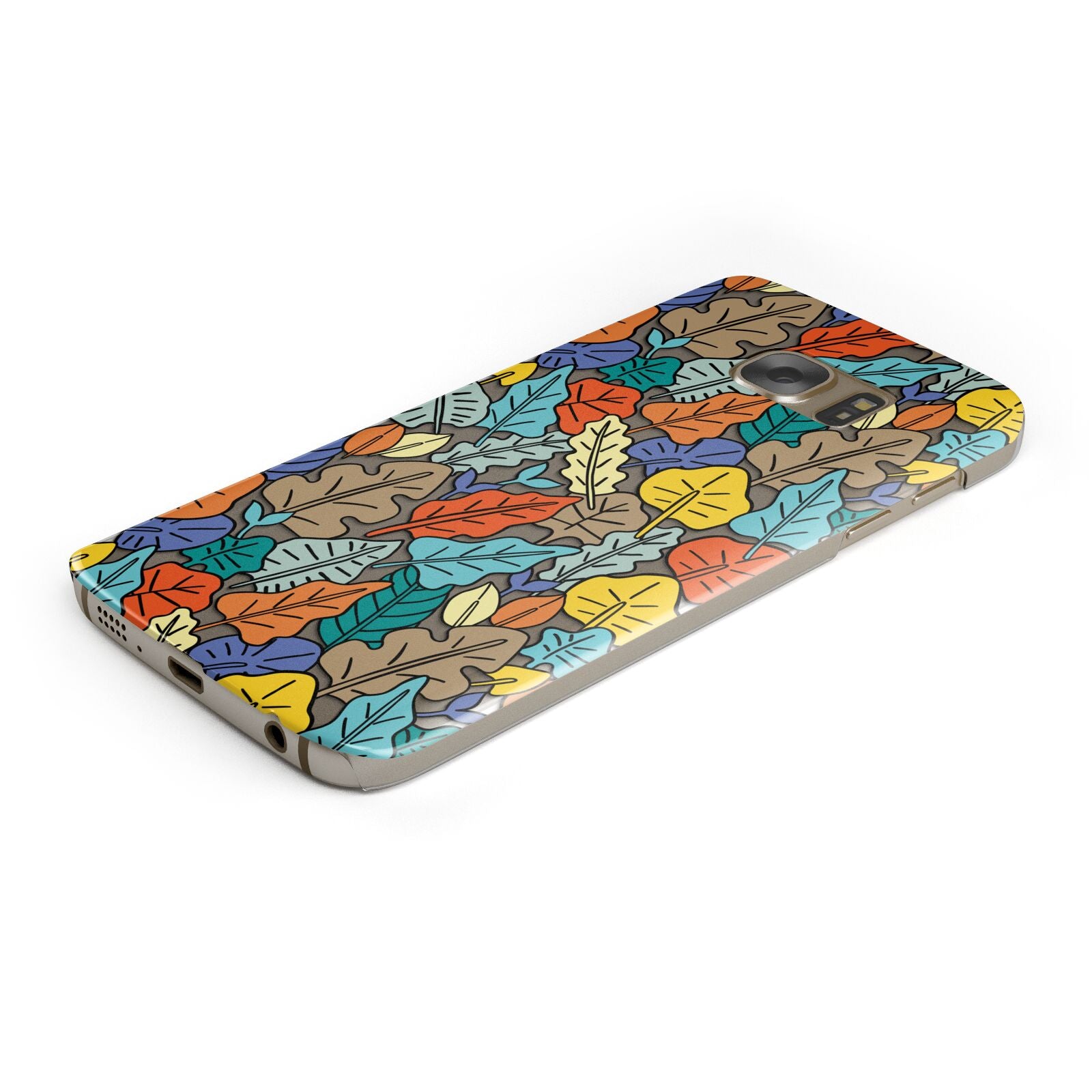 Autumn Leaves Samsung Galaxy Case Bottom Cutout