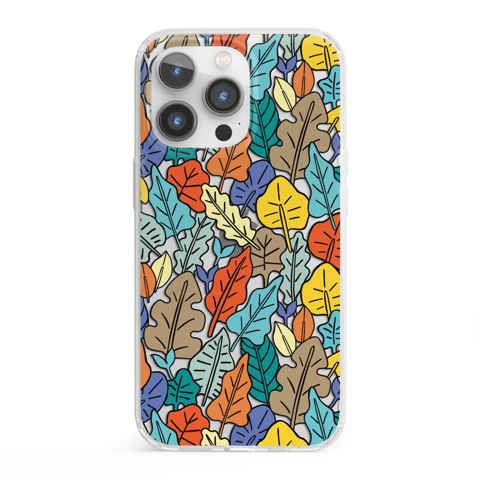 Autumn Leaves iPhone 13 Pro Clear Bumper Case