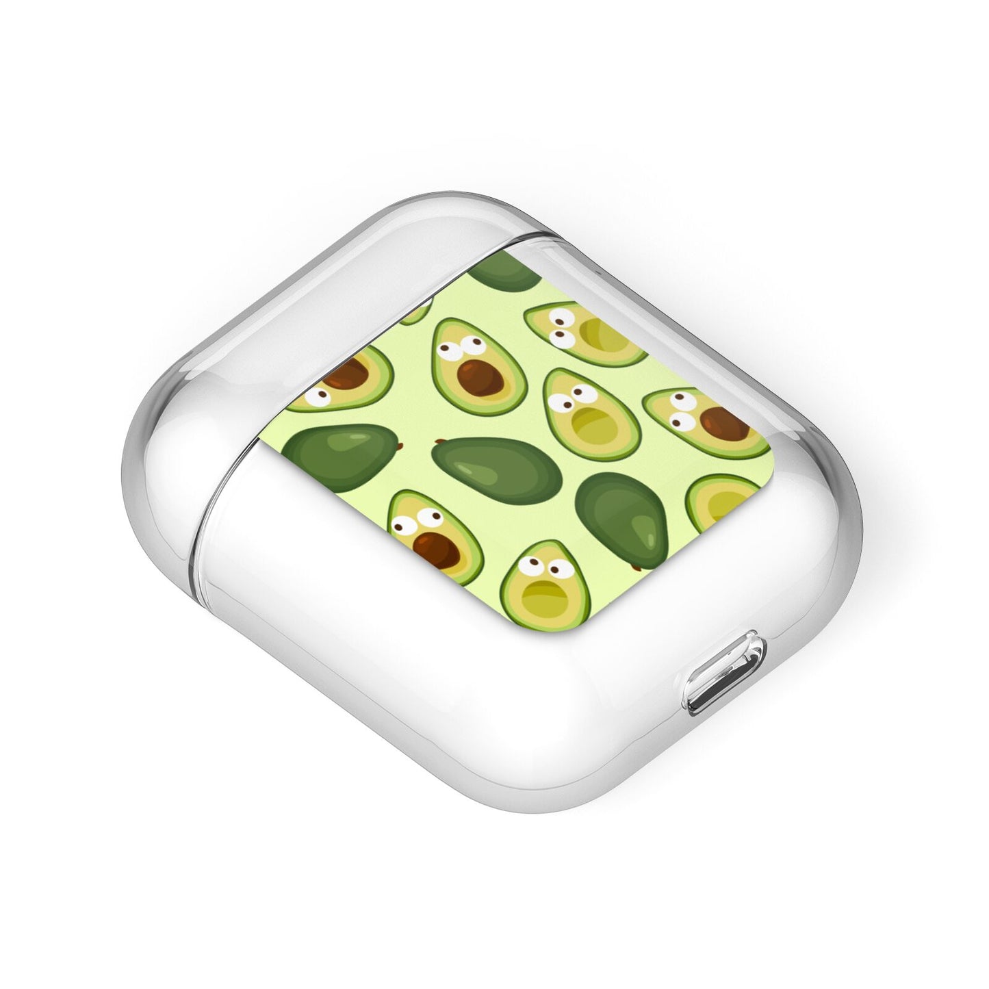 Avocado AirPods Case Laid Flat