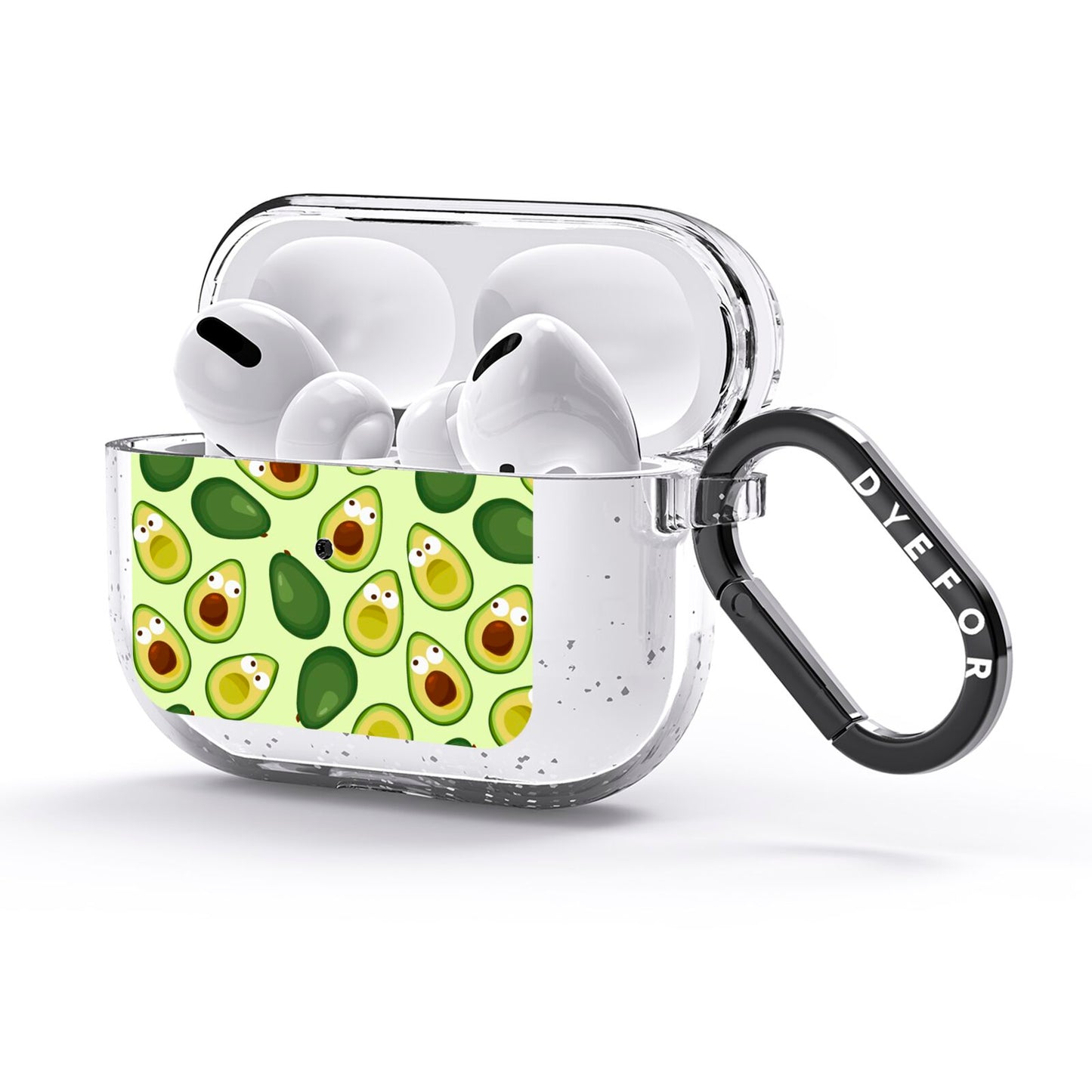 Avocado AirPods Glitter Case 3rd Gen Side Image