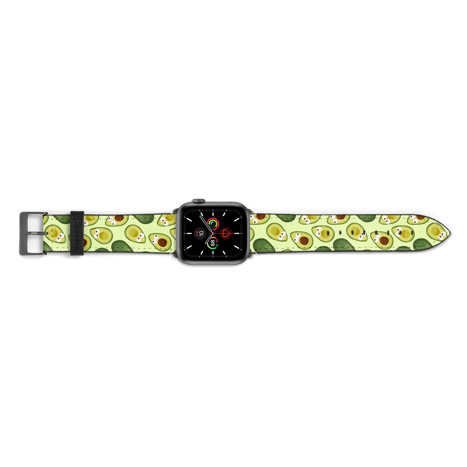 Avocado Apple Watch Strap Landscape Image Space Grey Hardware