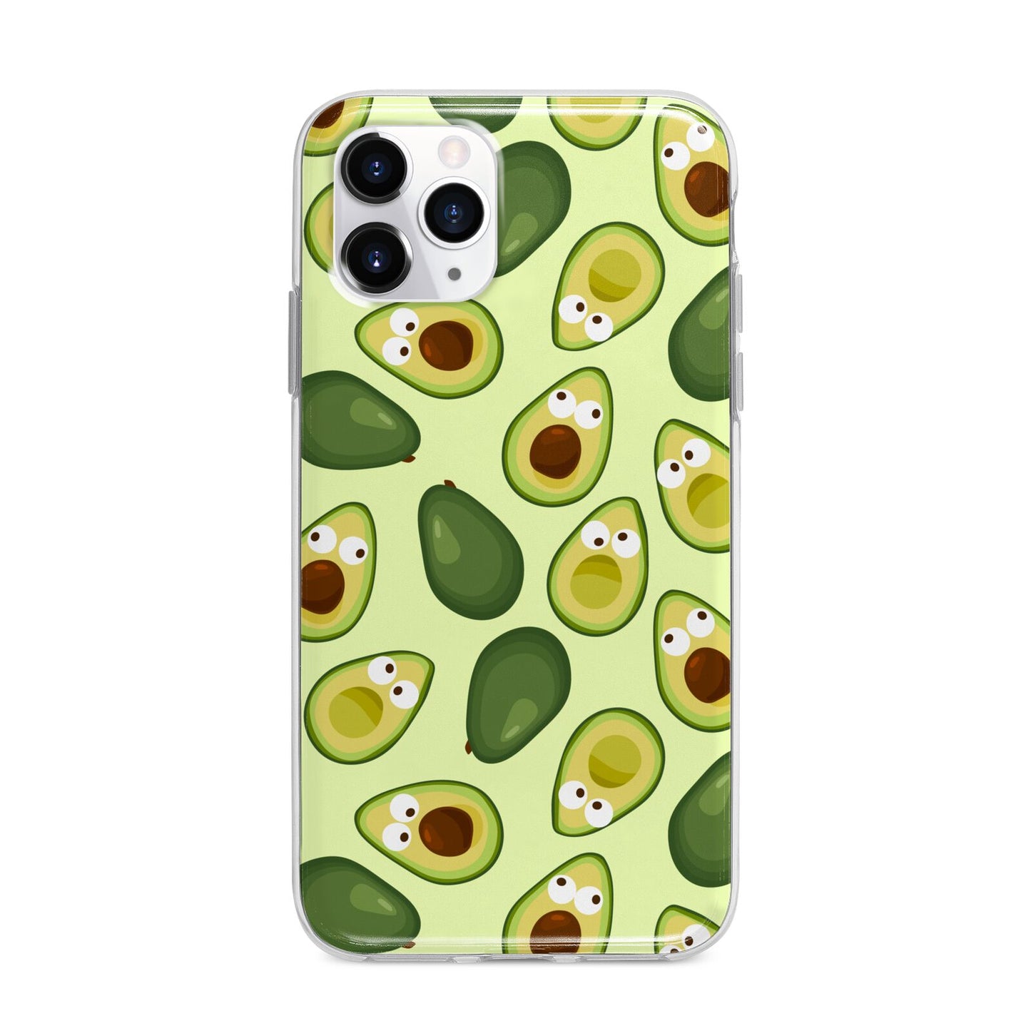 Avocado Apple iPhone 11 Pro Max in Silver with Bumper Case