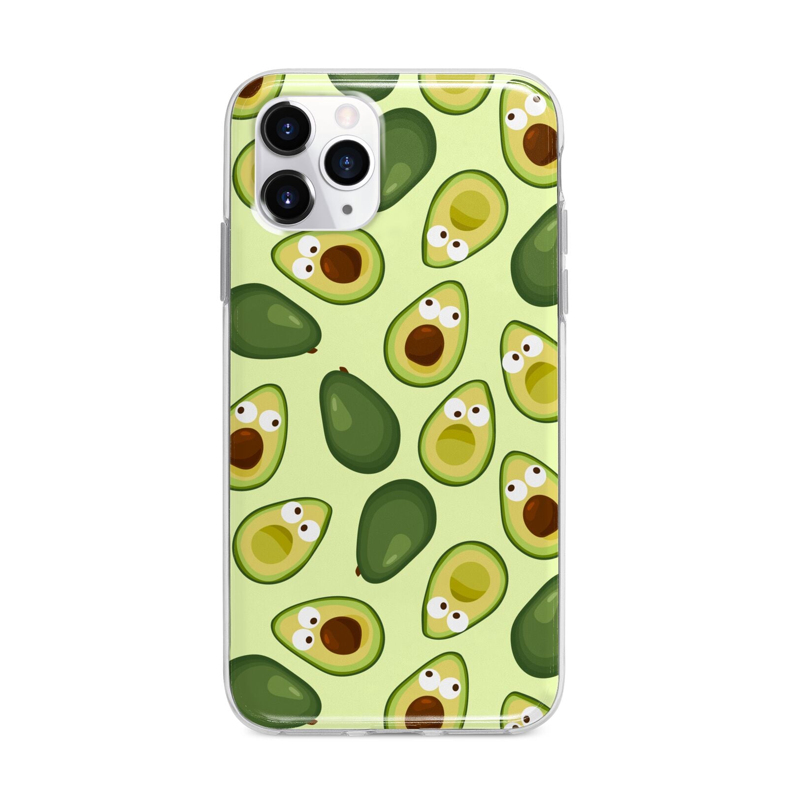 Avocado Apple iPhone 11 Pro Max in Silver with Bumper Case