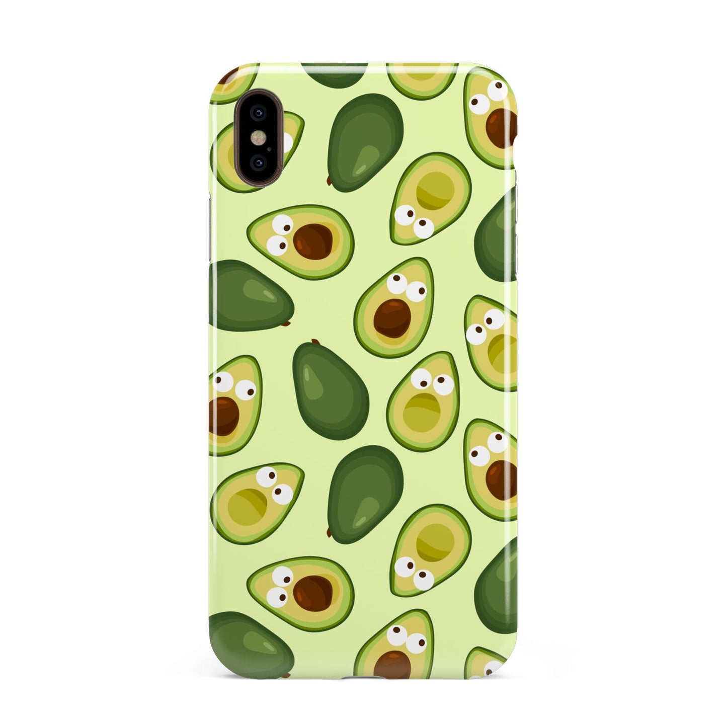 Avocado Apple iPhone Xs Max 3D Tough Case