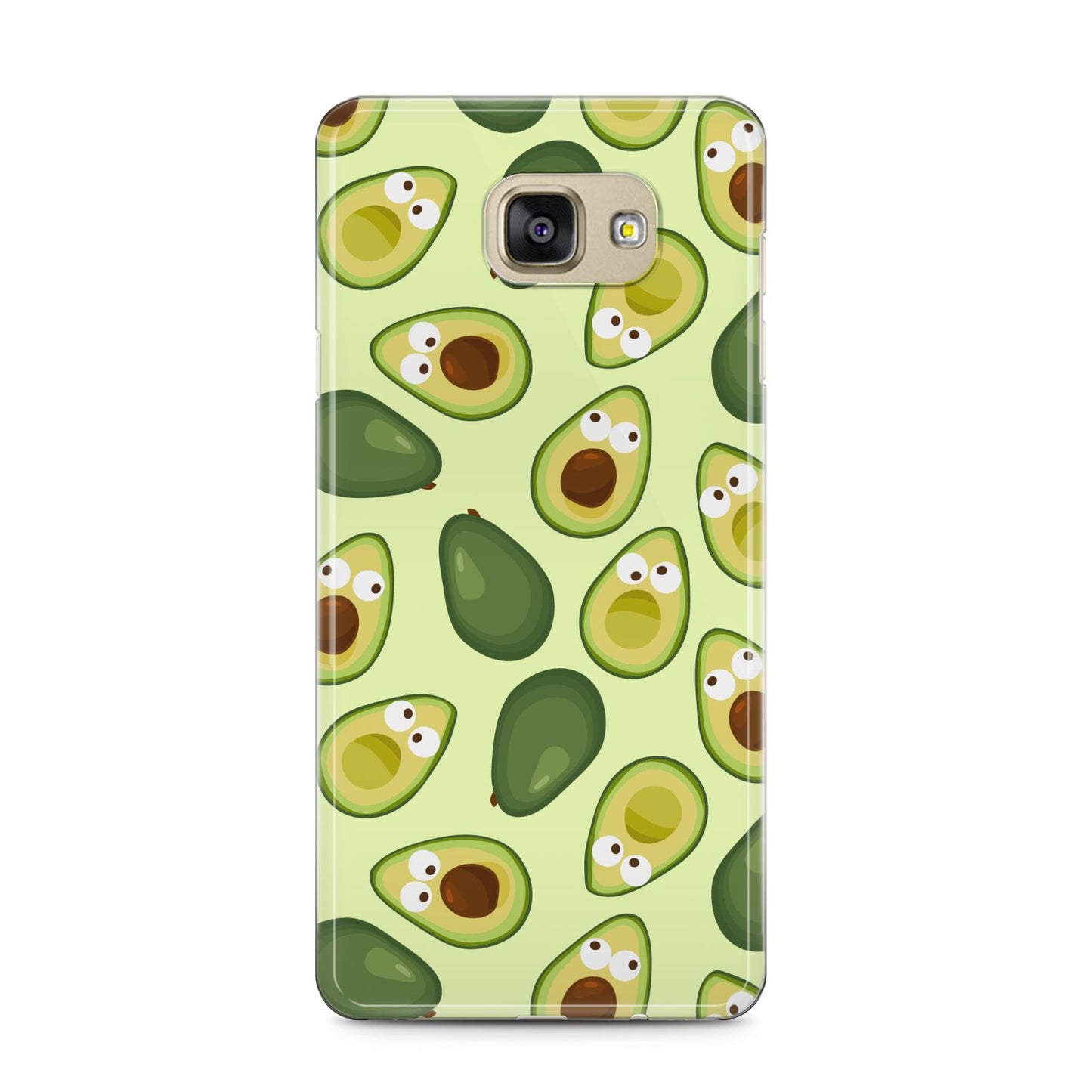 Avocado Samsung Galaxy A5 2016 Case on gold phone