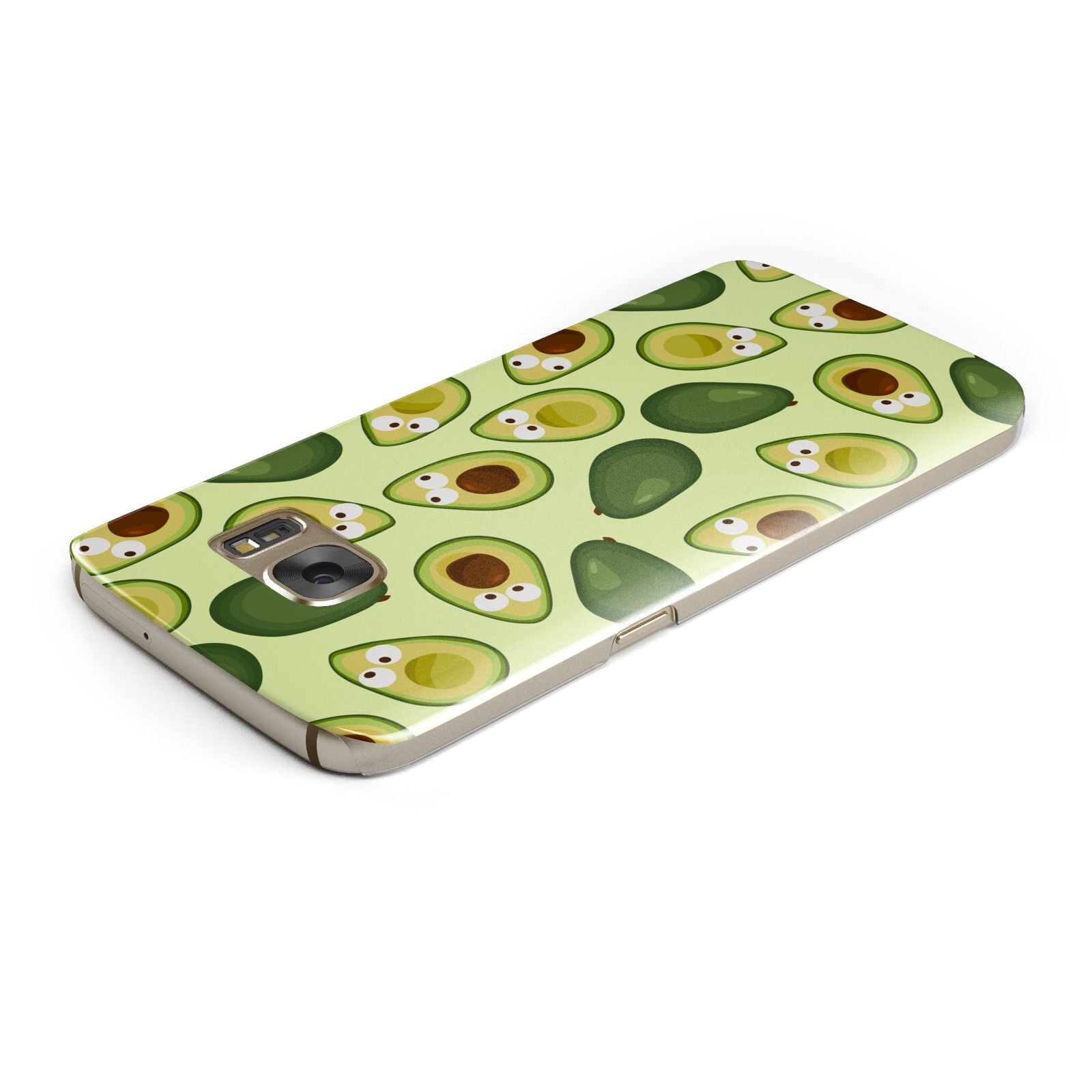 Avocado Samsung Galaxy Case Top Cutout