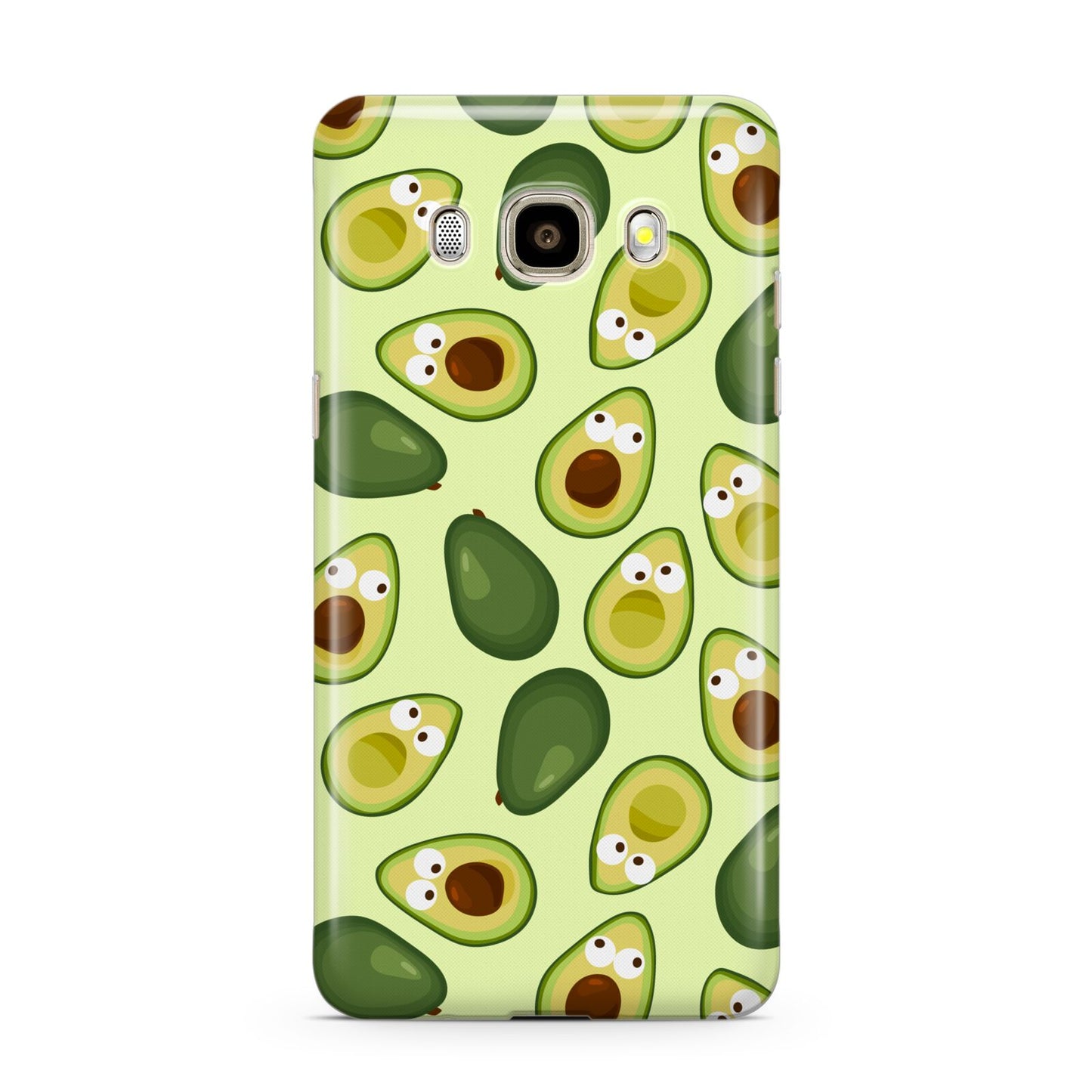 Avocado Samsung Galaxy J7 2016 Case on gold phone