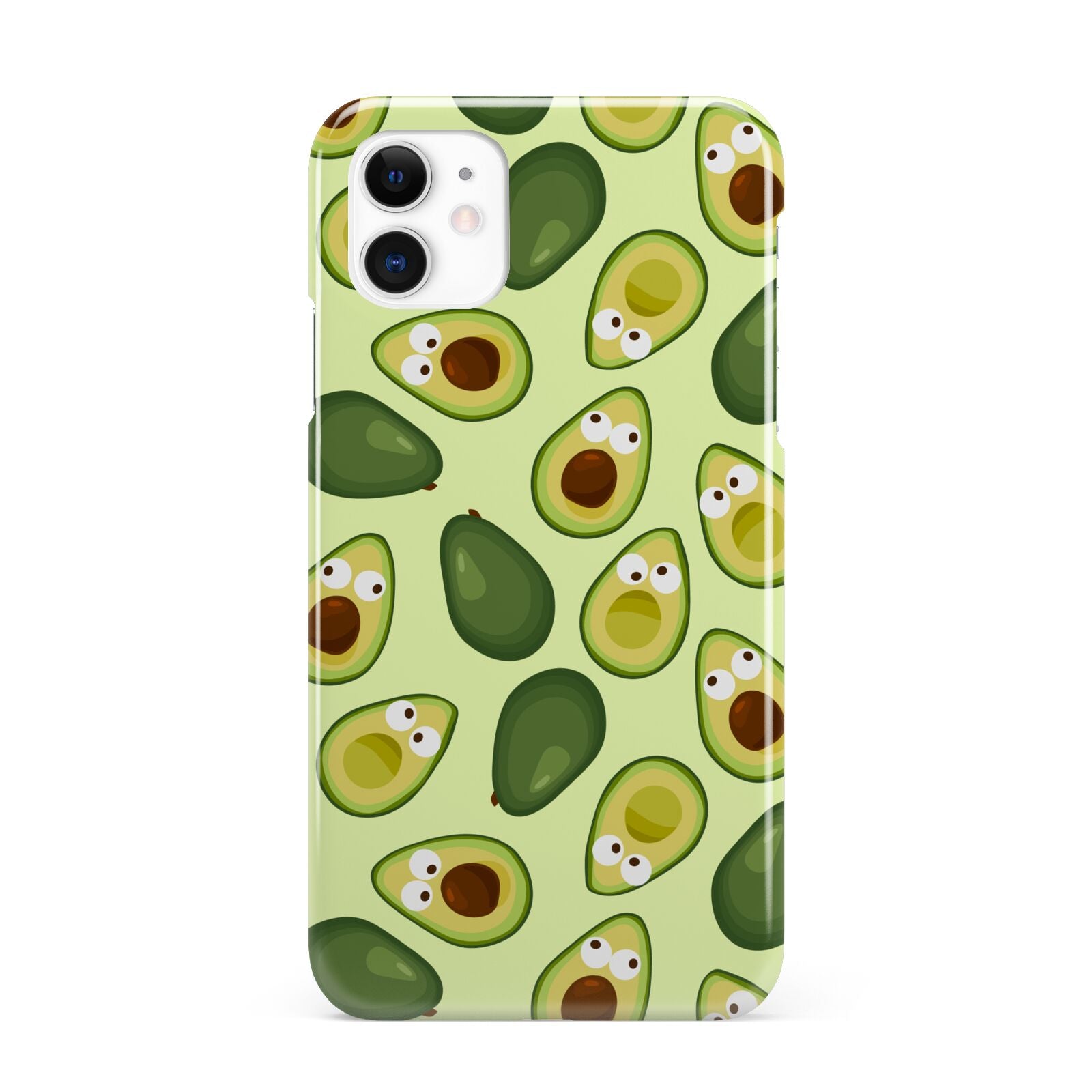 Avocado iPhone 11 3D Snap Case