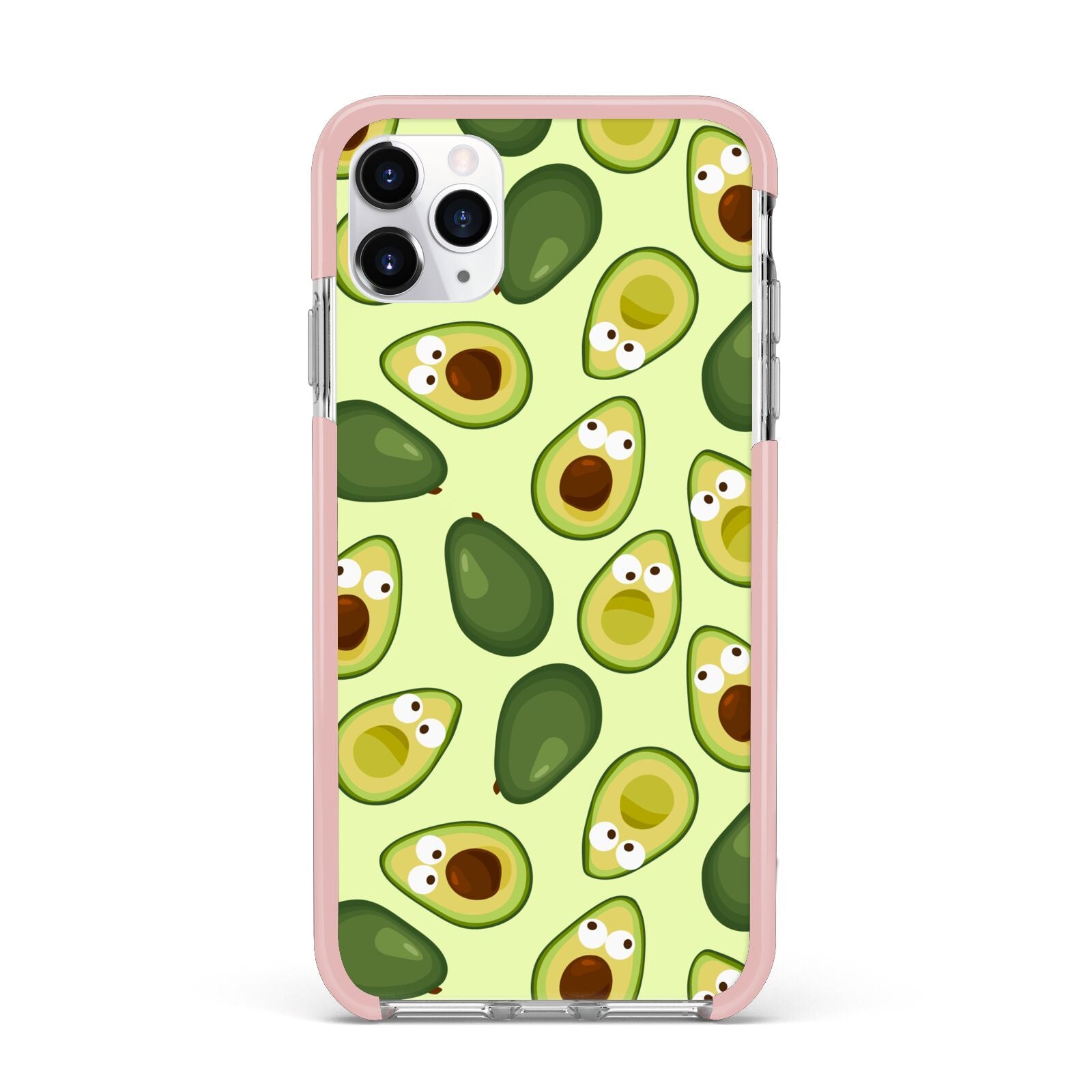 Avocado iPhone 11 Pro Max Impact Pink Edge Case