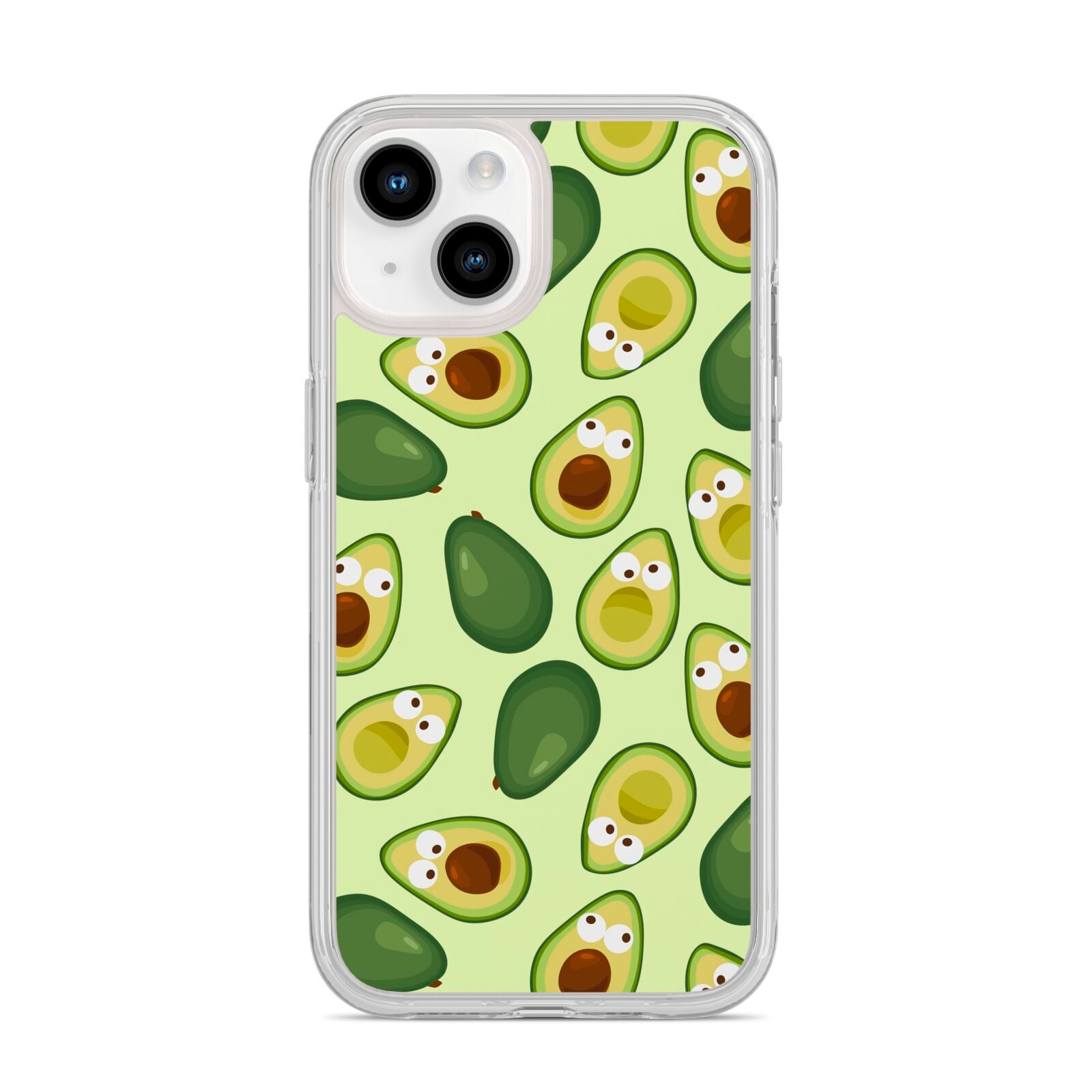 Avocado iPhone 14 Clear Tough Case Starlight