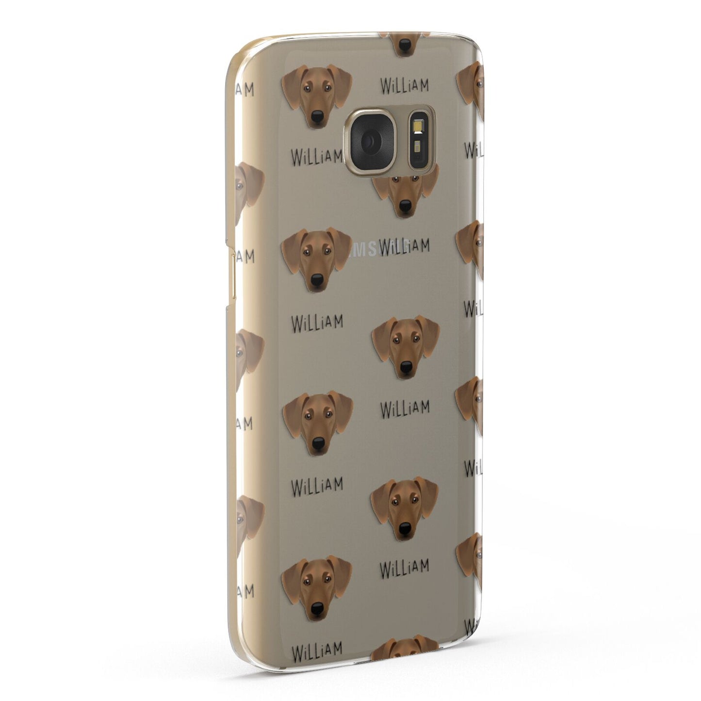 Azawakh Icon with Name Samsung Galaxy Case Fourty Five Degrees