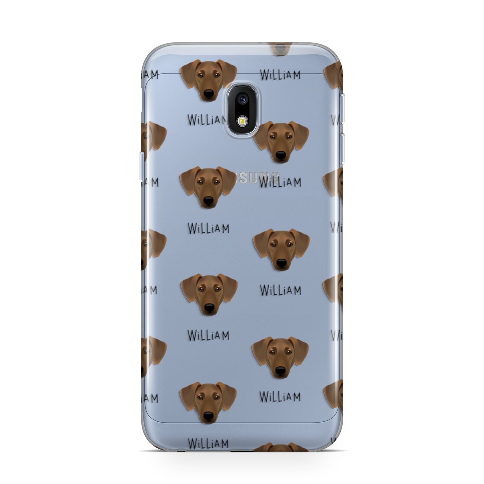 Azawakh Icon with Name Samsung Galaxy J3 2017 Case