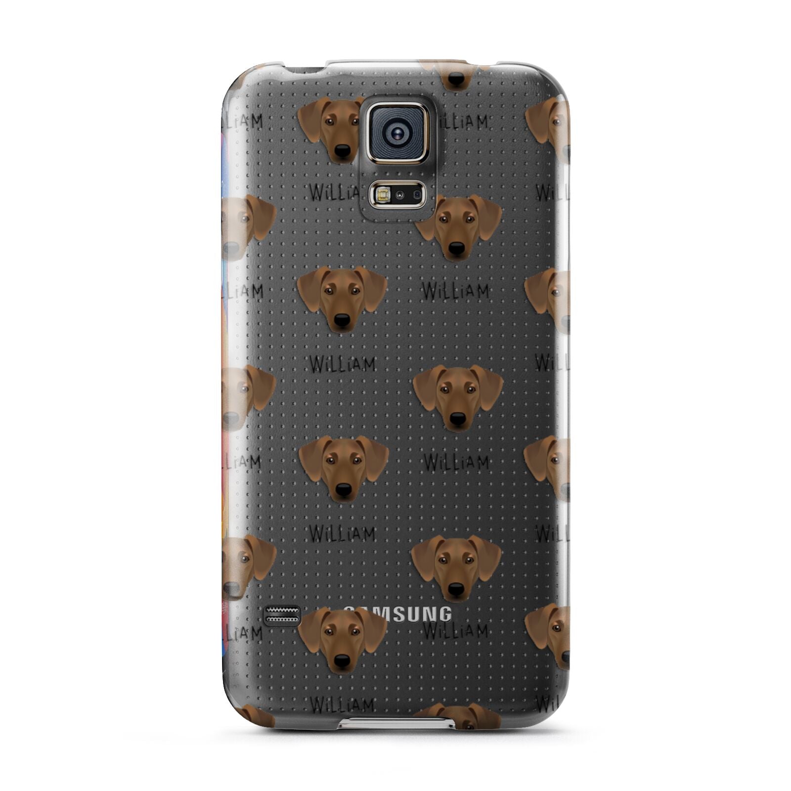 Azawakh Icon with Name Samsung Galaxy S5 Case