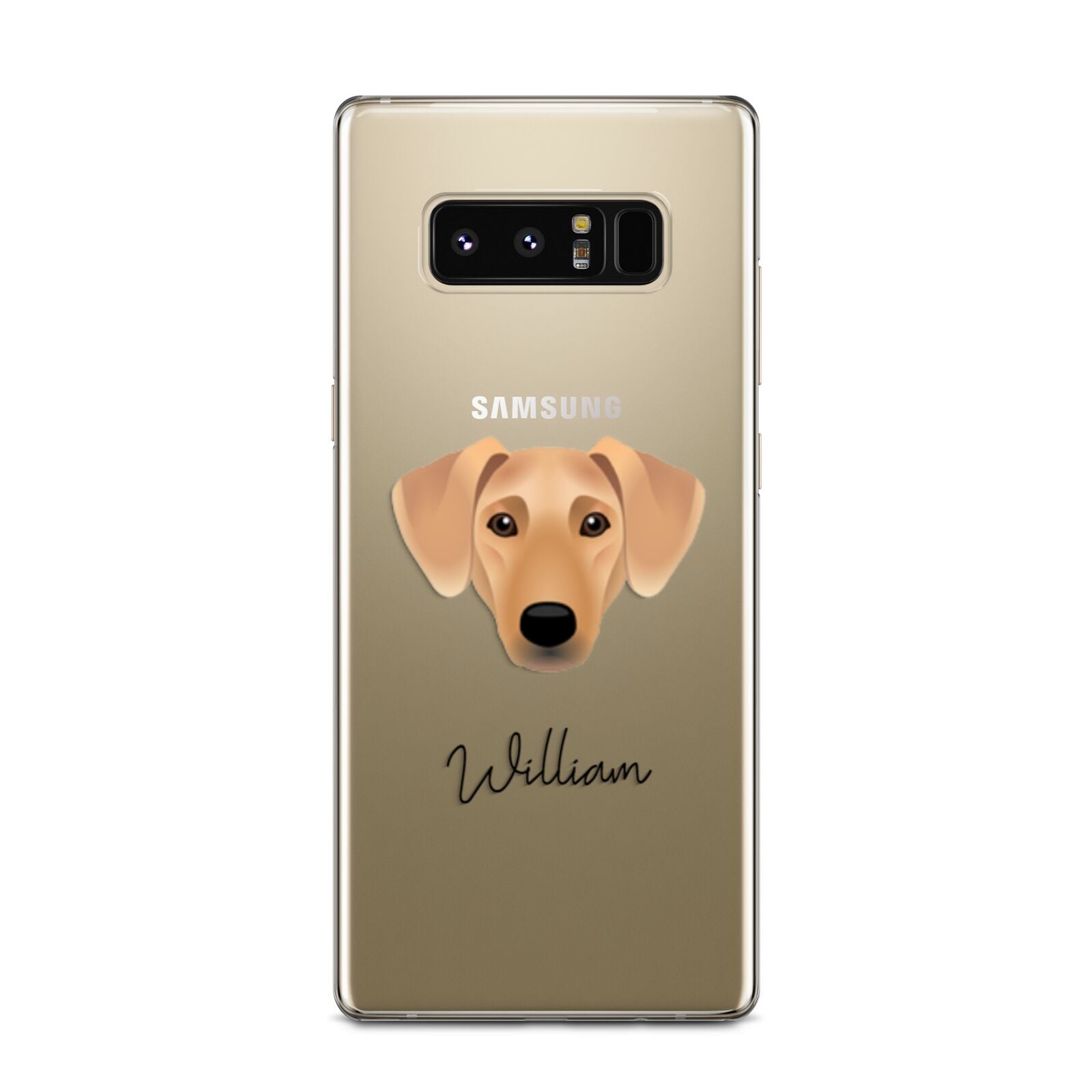 Azawakh Personalised Samsung Galaxy Note 8 Case