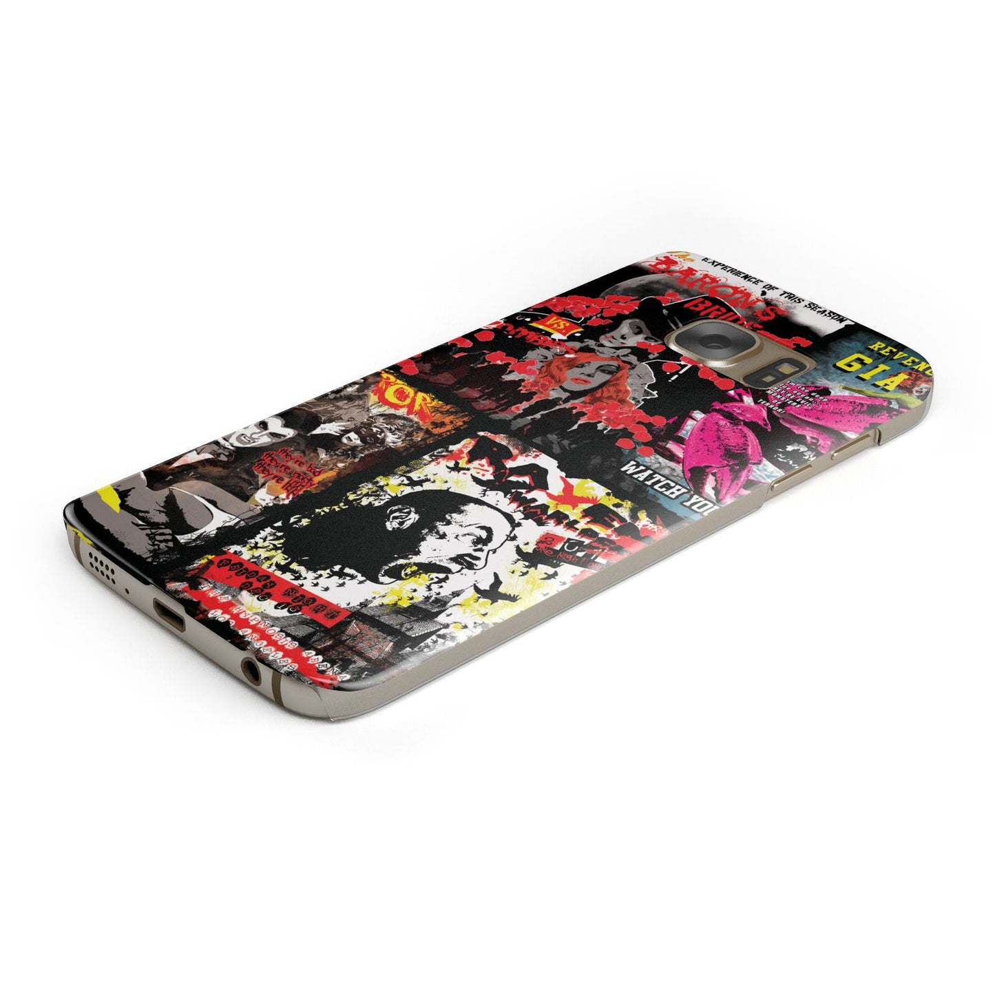 B Movie Posters Samsung Galaxy Case Bottom Cutout