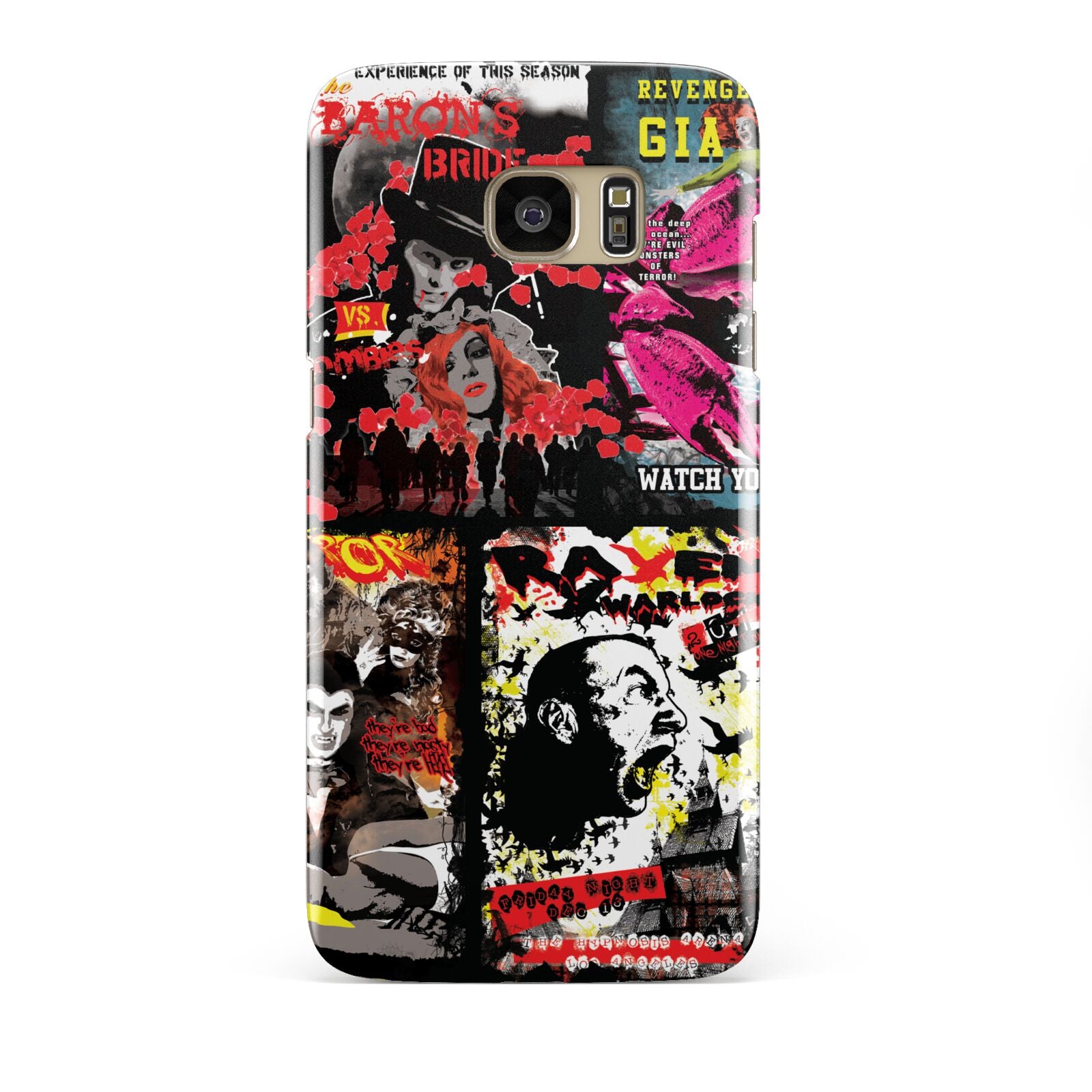 B Movie Posters Samsung Galaxy S7 Edge Case