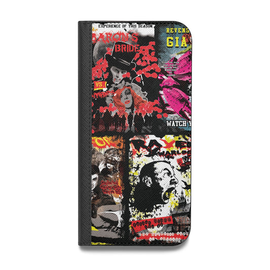 B Movie Posters Vegan Leather Flip iPhone Case