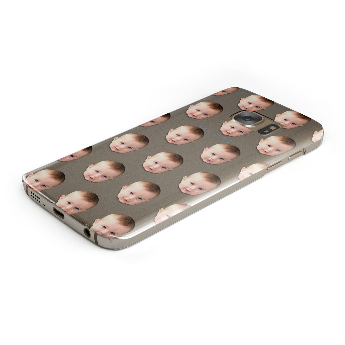 Baby Face Samsung Galaxy Case Bottom Cutout