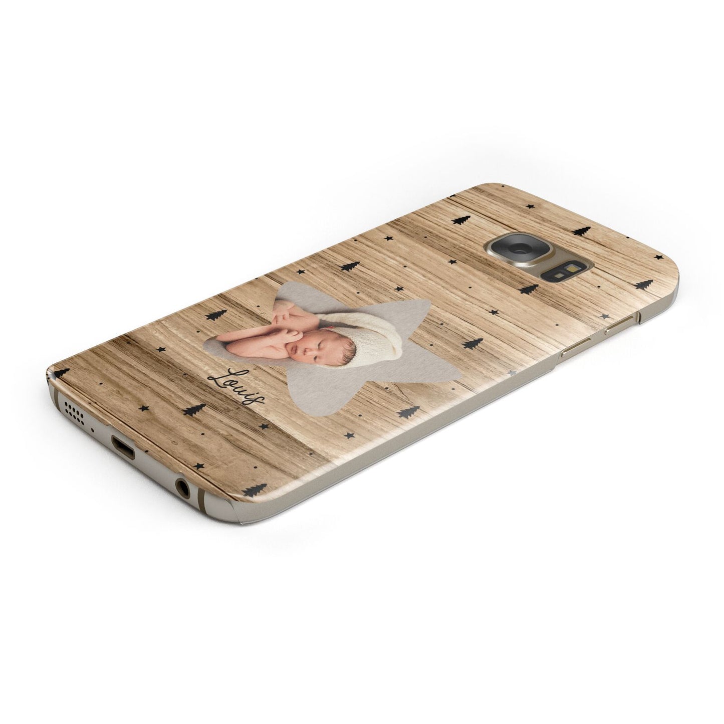 Baby Photo Upload Samsung Galaxy Case Bottom Cutout