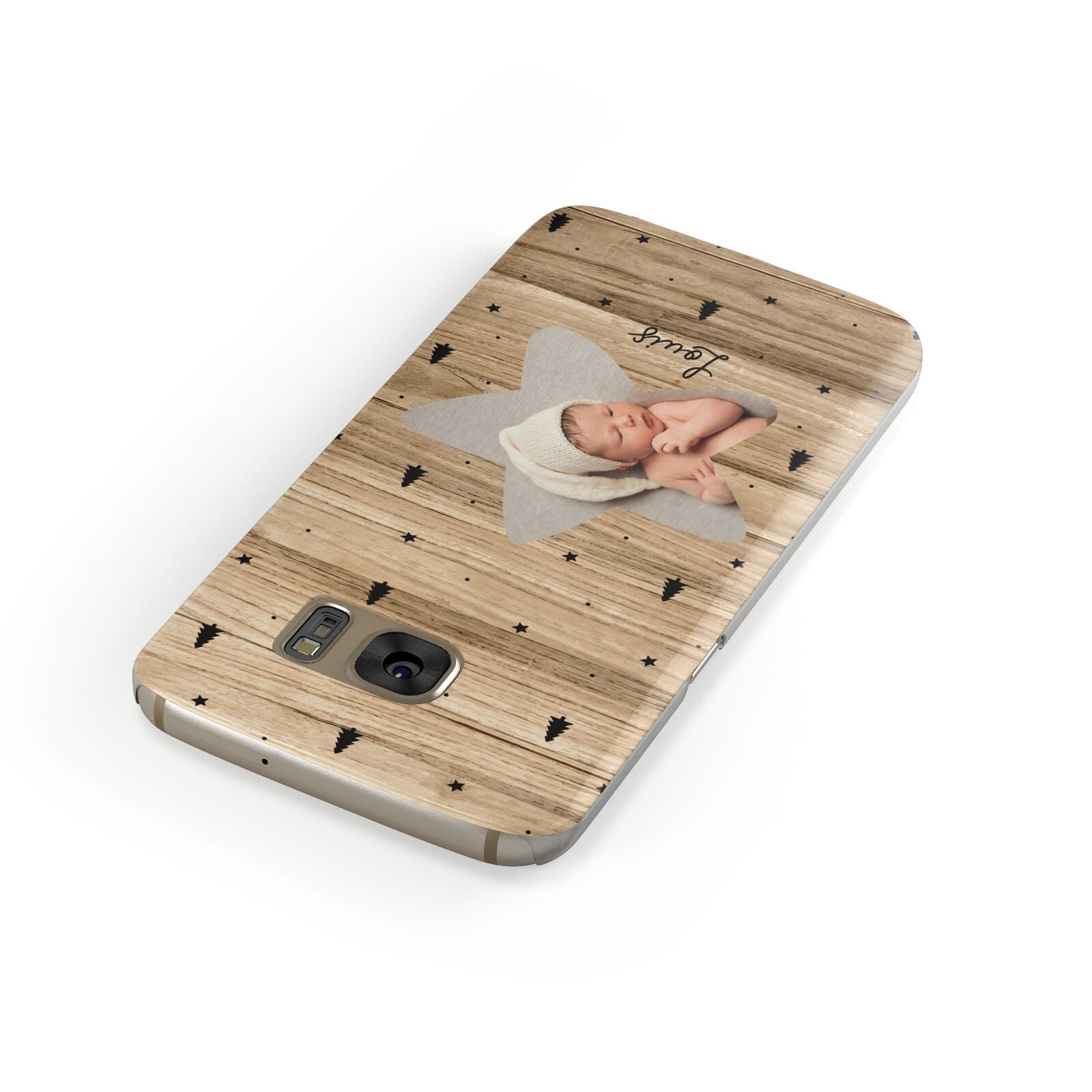 Baby Photo Upload Samsung Galaxy Case Front Close Up