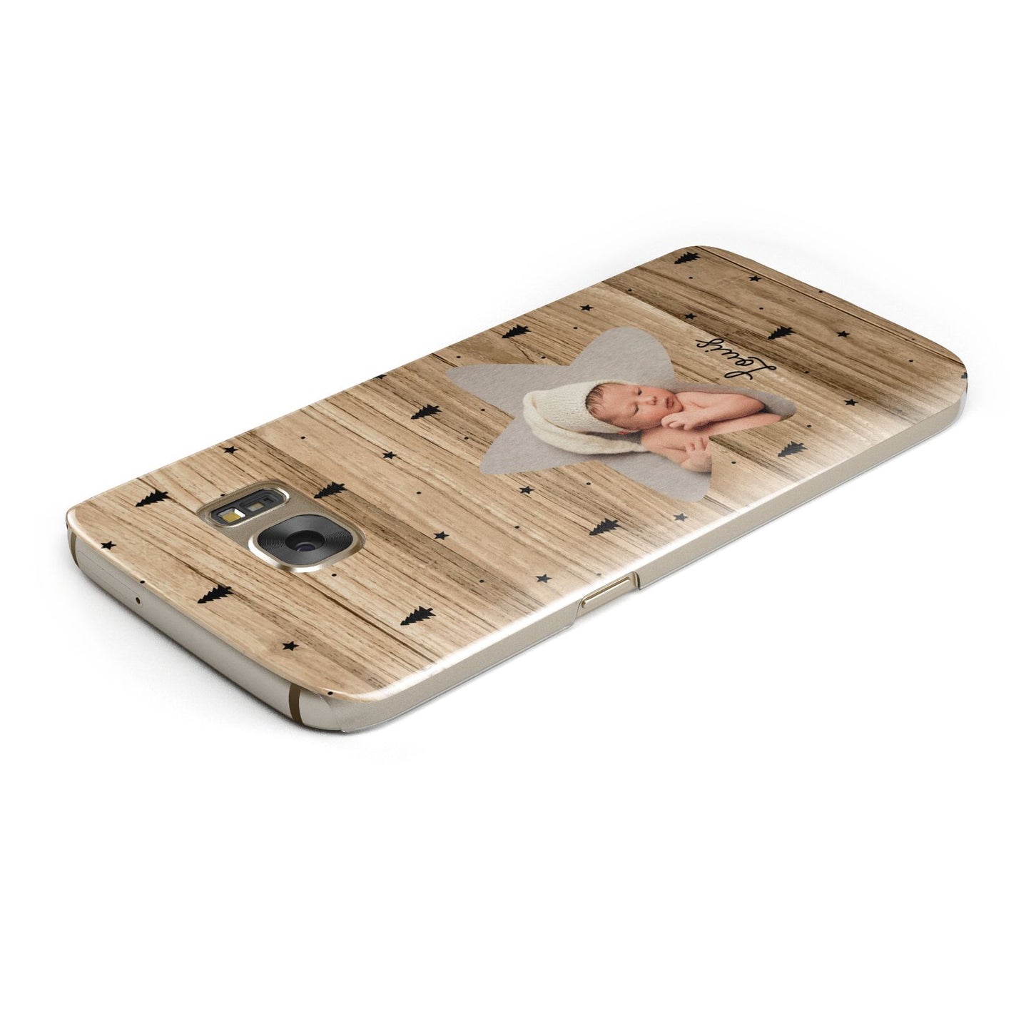 Baby Photo Upload Samsung Galaxy Case Top Cutout