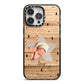 Baby Photo Upload iPhone 14 Pro Max Black Impact Case on Silver phone