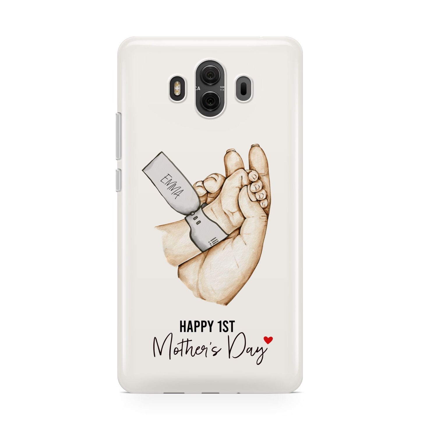 Baby s Hands First Mothers Day Huawei Mate 10 Protective Phone Case