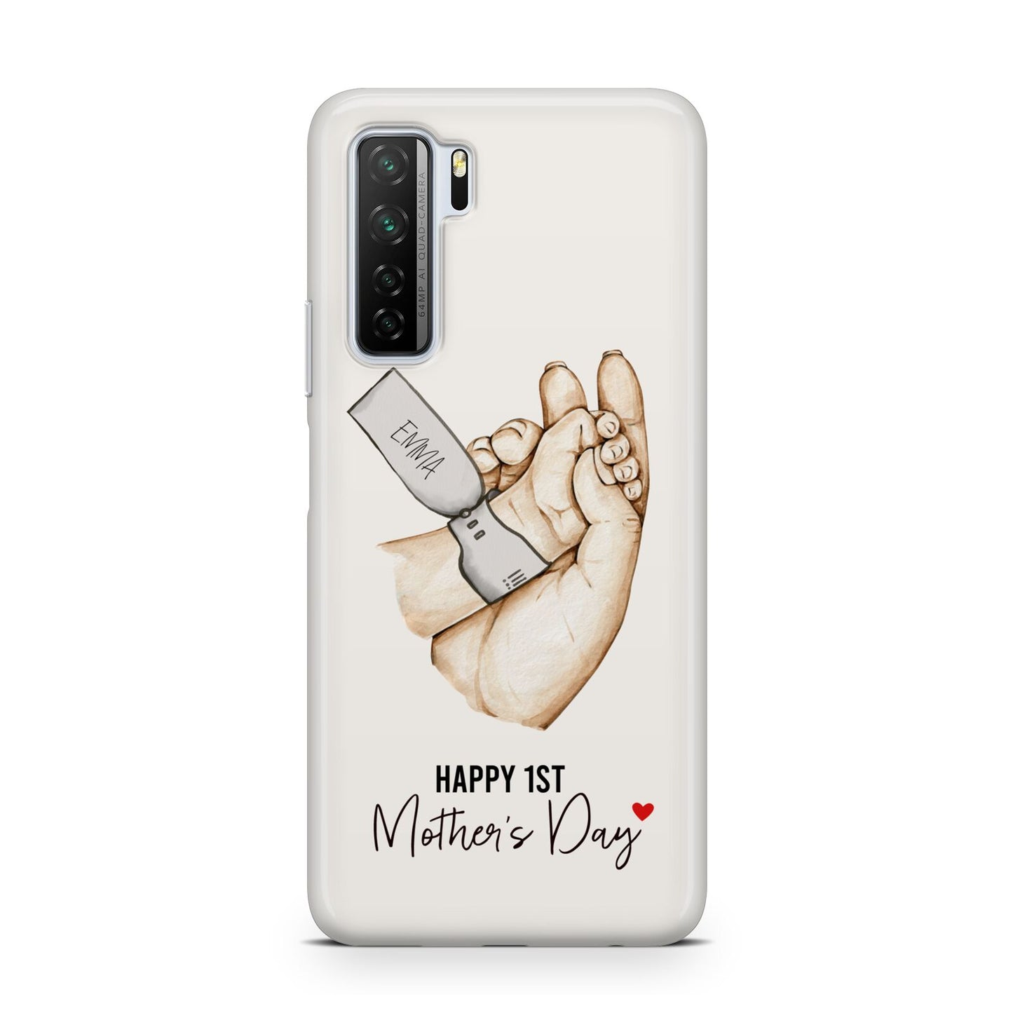 Baby s Hands First Mothers Day Huawei P40 Lite 5G Phone Case