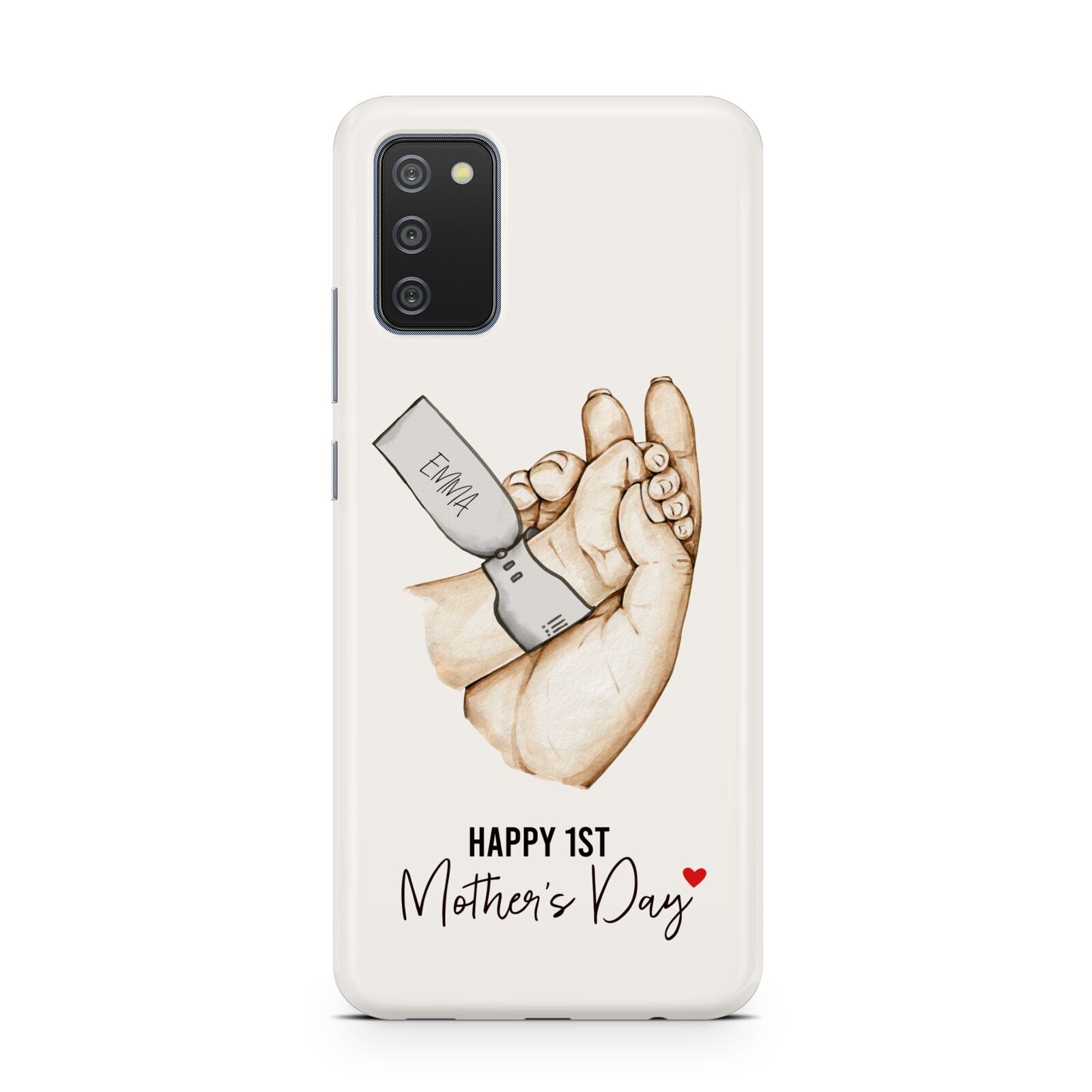 Baby s Hands First Mothers Day Samsung A02s Case