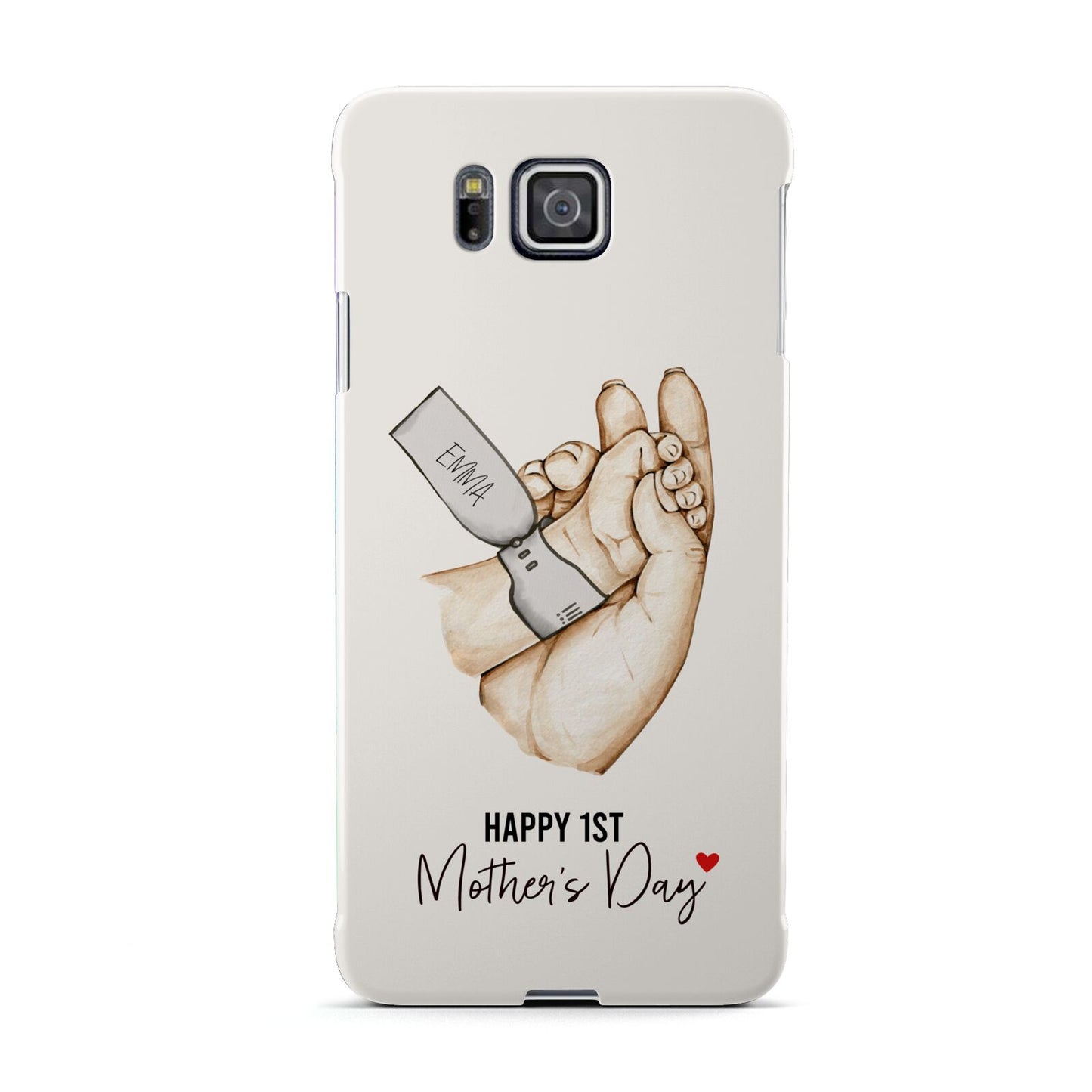 Baby s Hands First Mothers Day Samsung Galaxy Alpha Case