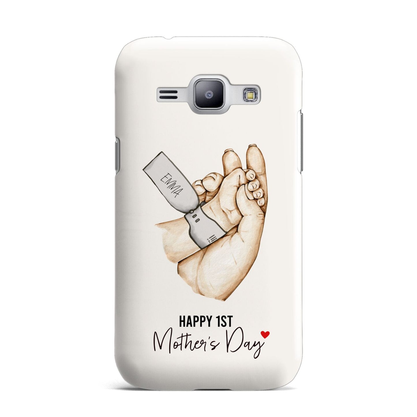 Baby s Hands First Mothers Day Samsung Galaxy J1 2015 Case