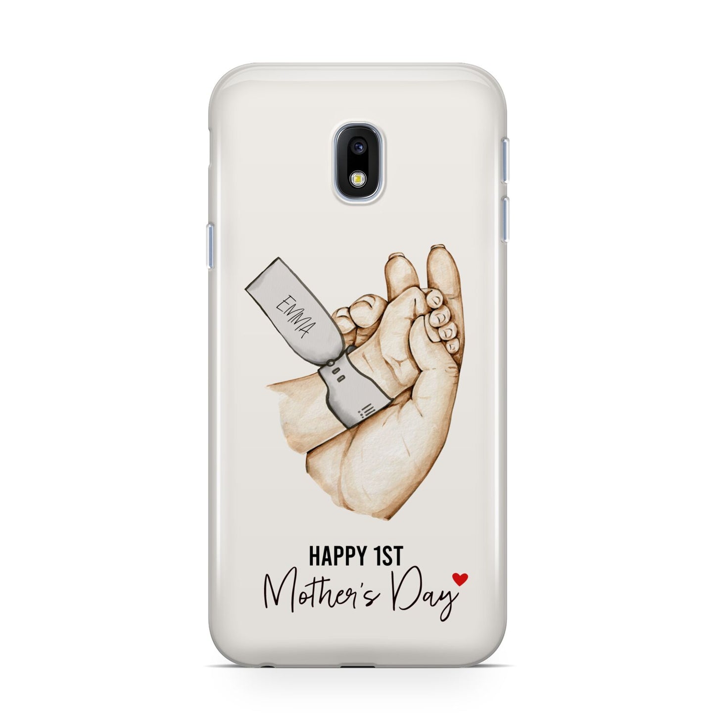 Baby s Hands First Mothers Day Samsung Galaxy J3 2017 Case