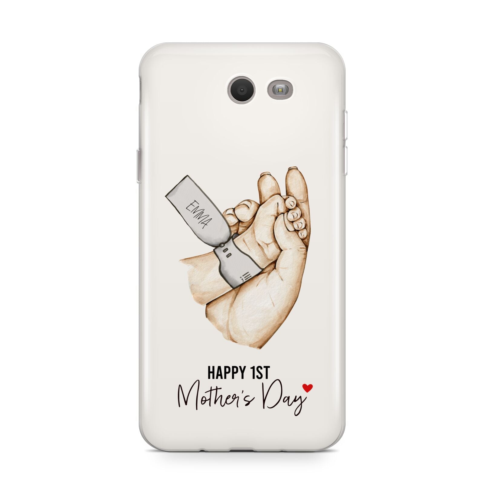 Baby s Hands First Mothers Day Samsung Galaxy J7 2017 Case