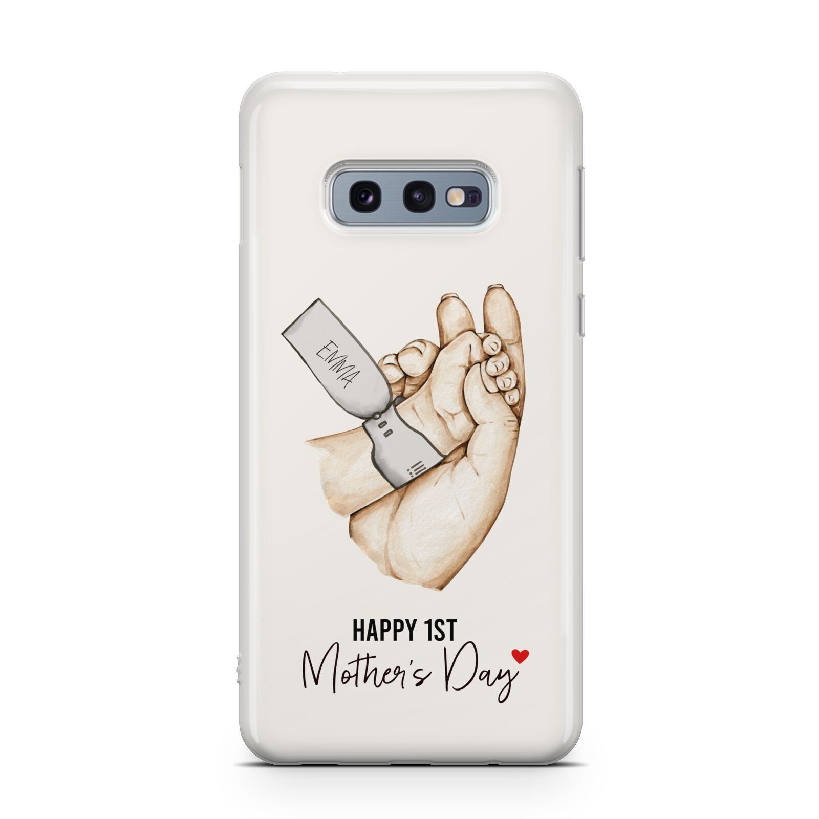 Baby s Hands First Mothers Day Samsung Galaxy S10E Case