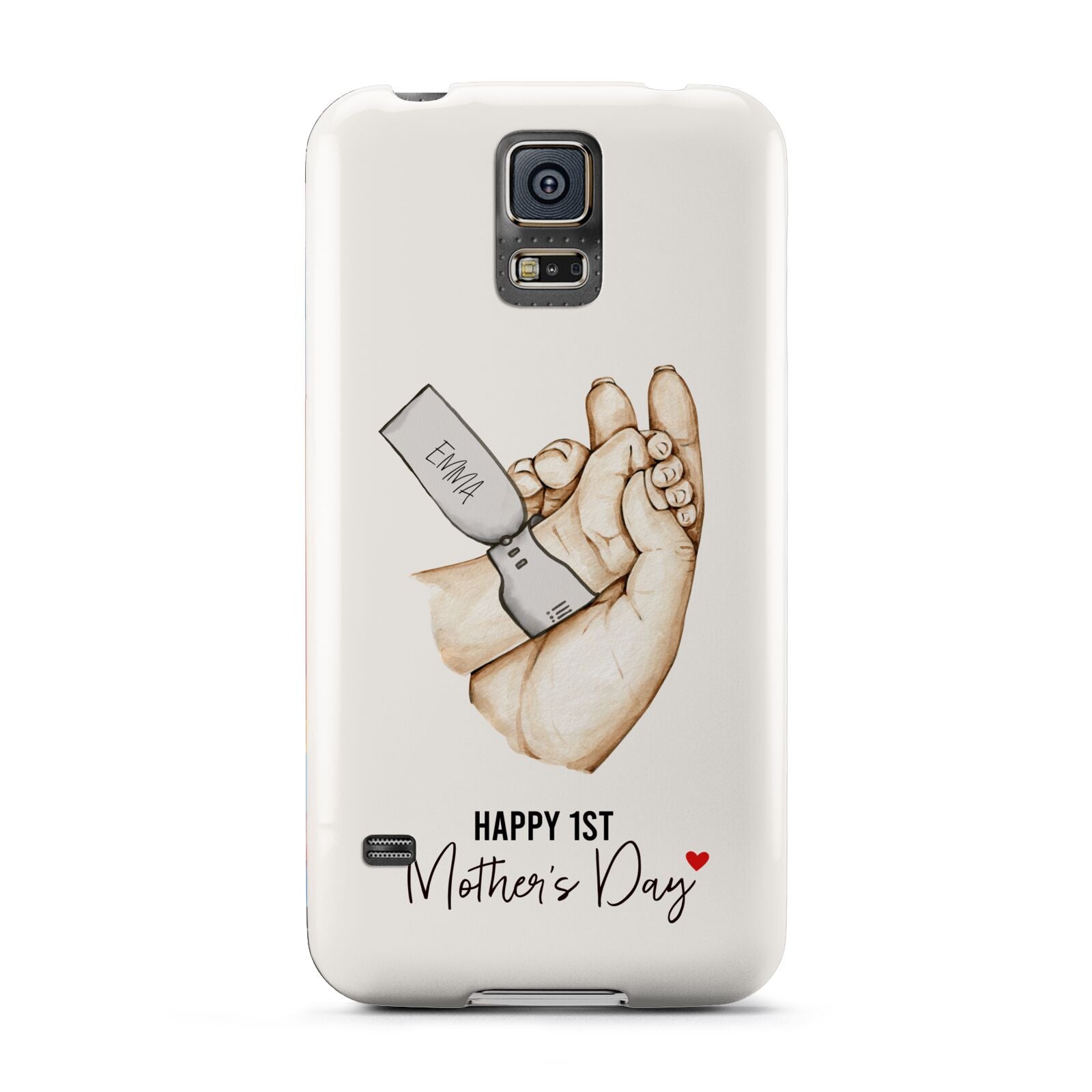 Baby s Hands First Mothers Day Samsung Galaxy S5 Case