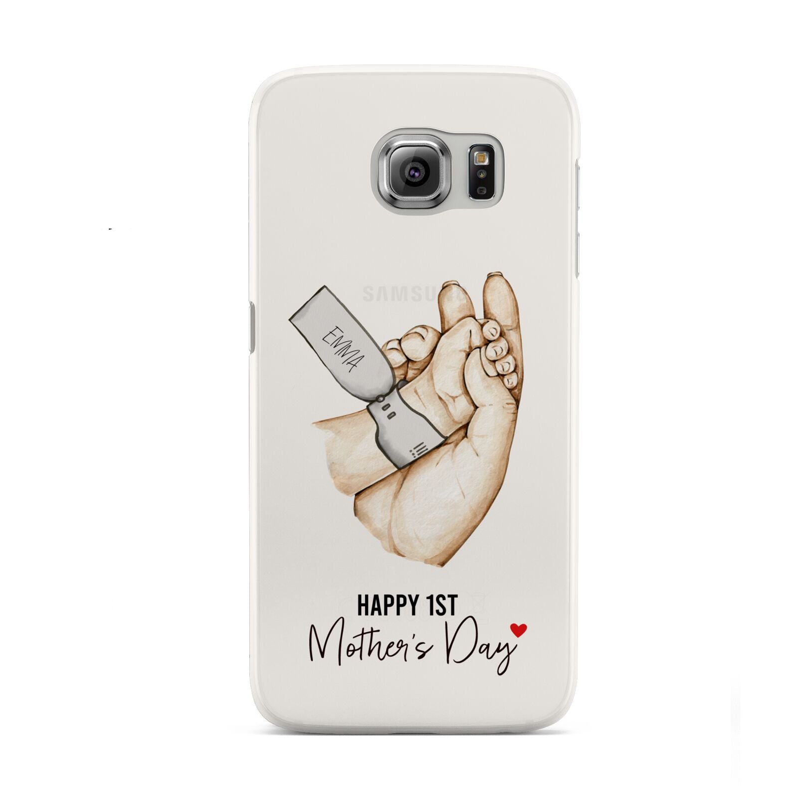 Baby s Hands First Mothers Day Samsung Galaxy S6 Case