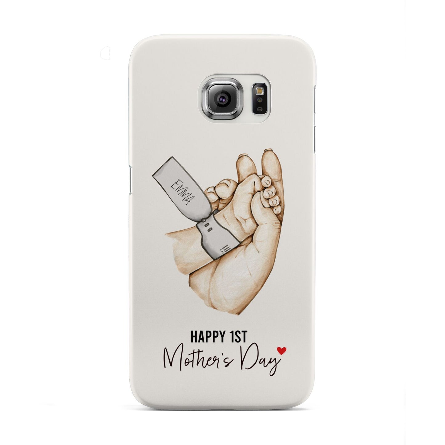 Baby s Hands First Mothers Day Samsung Galaxy S6 Edge Case