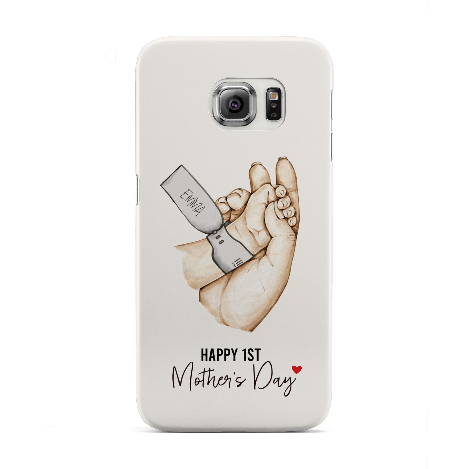 Baby s Hands First Mothers Day Samsung Galaxy S6 Edge Case