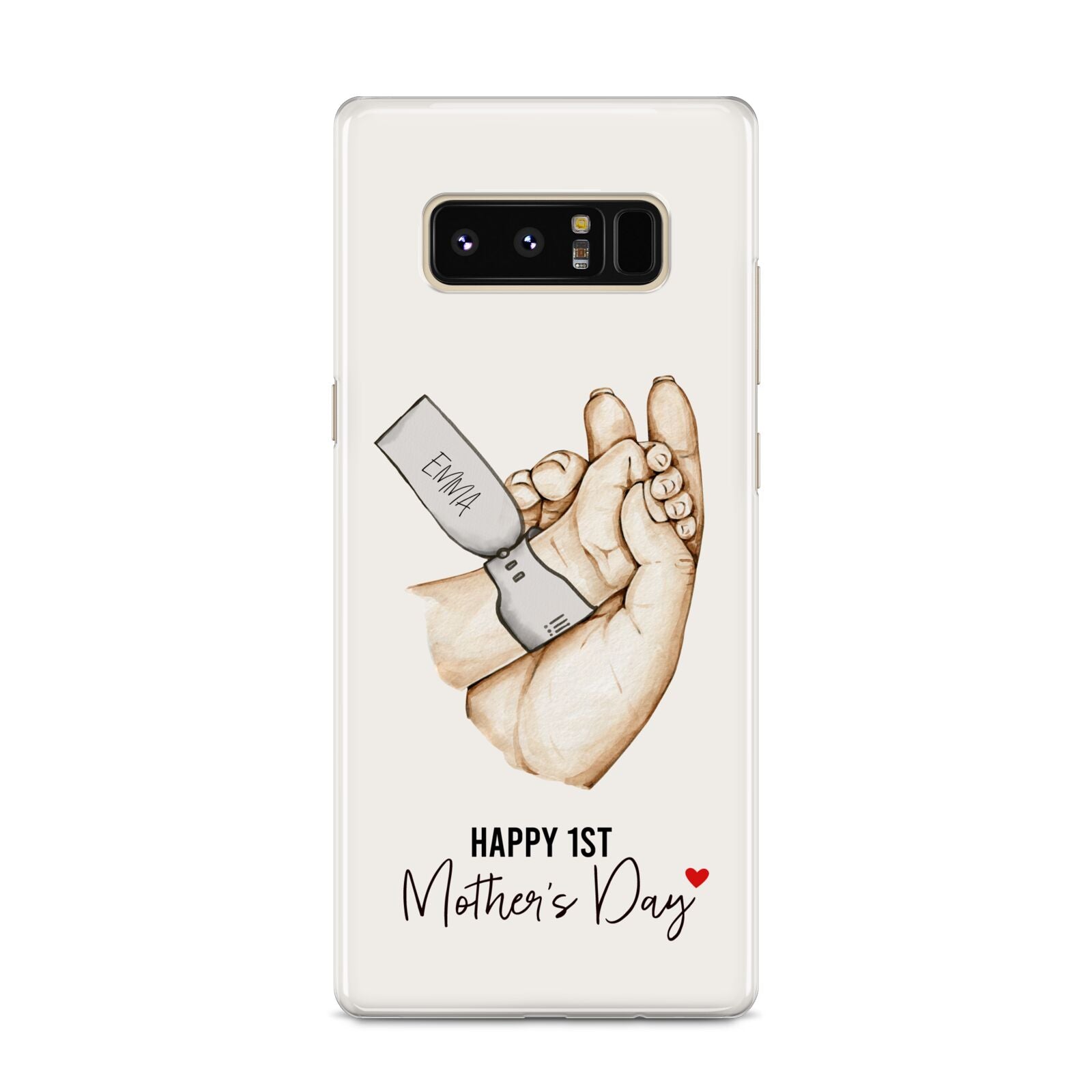 Baby s Hands First Mothers Day Samsung Galaxy S8 Case