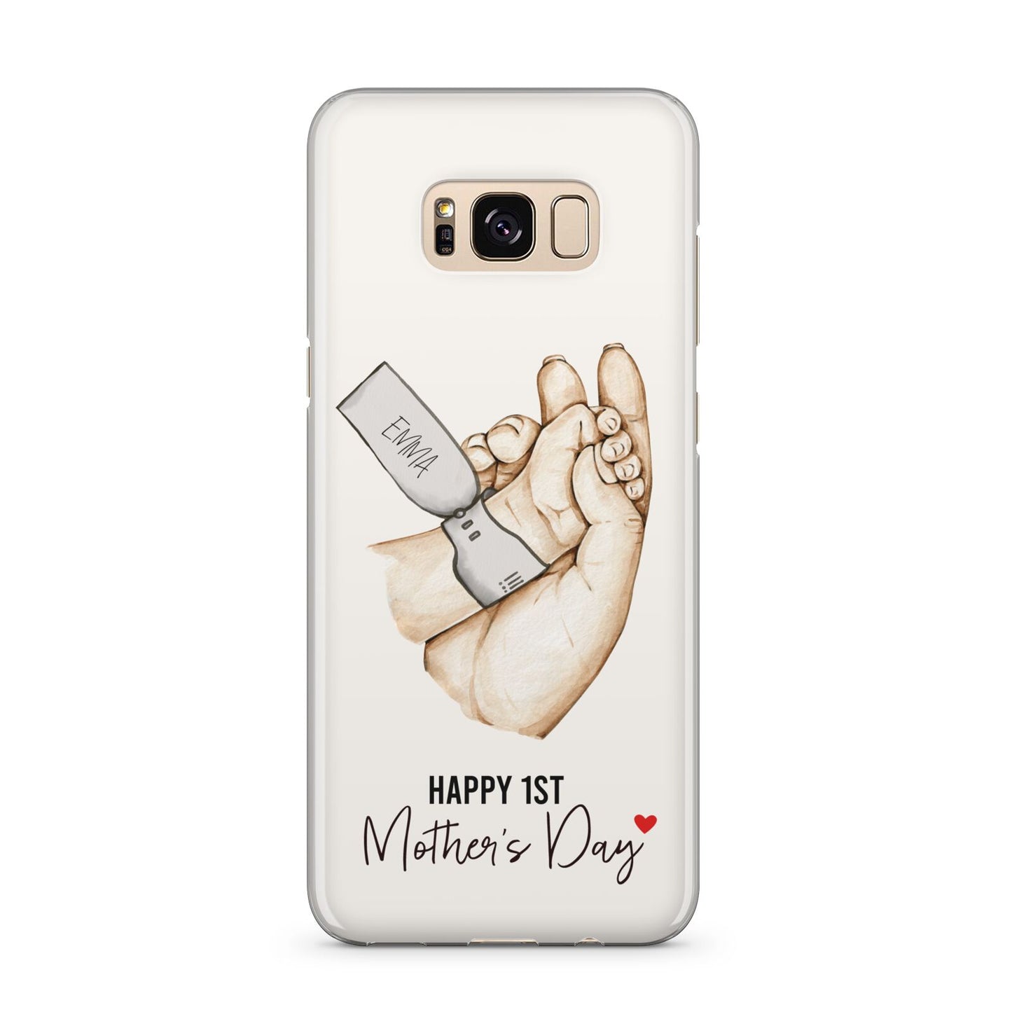 Baby s Hands First Mothers Day Samsung Galaxy S8 Plus Case