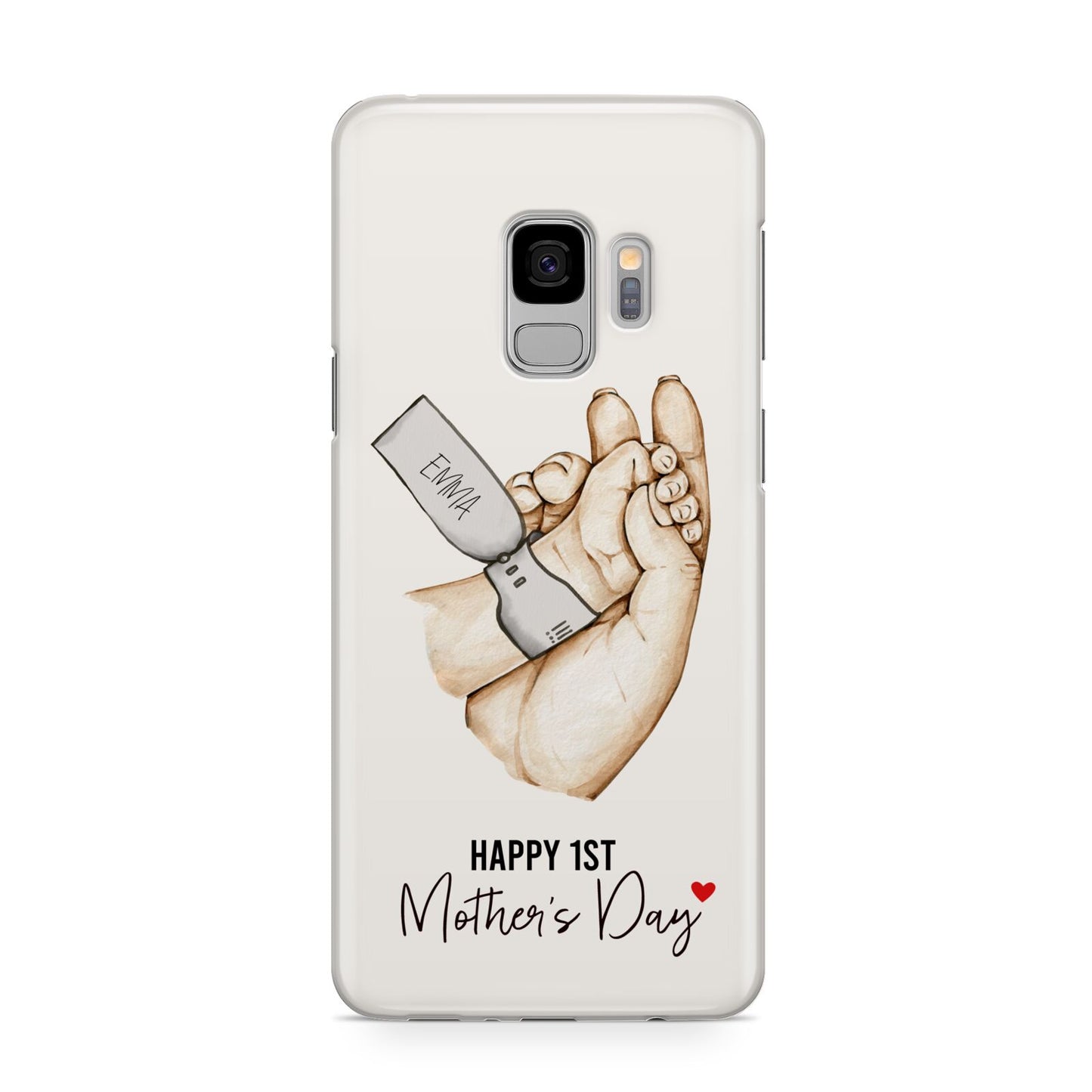 Baby s Hands First Mothers Day Samsung Galaxy S9 Case