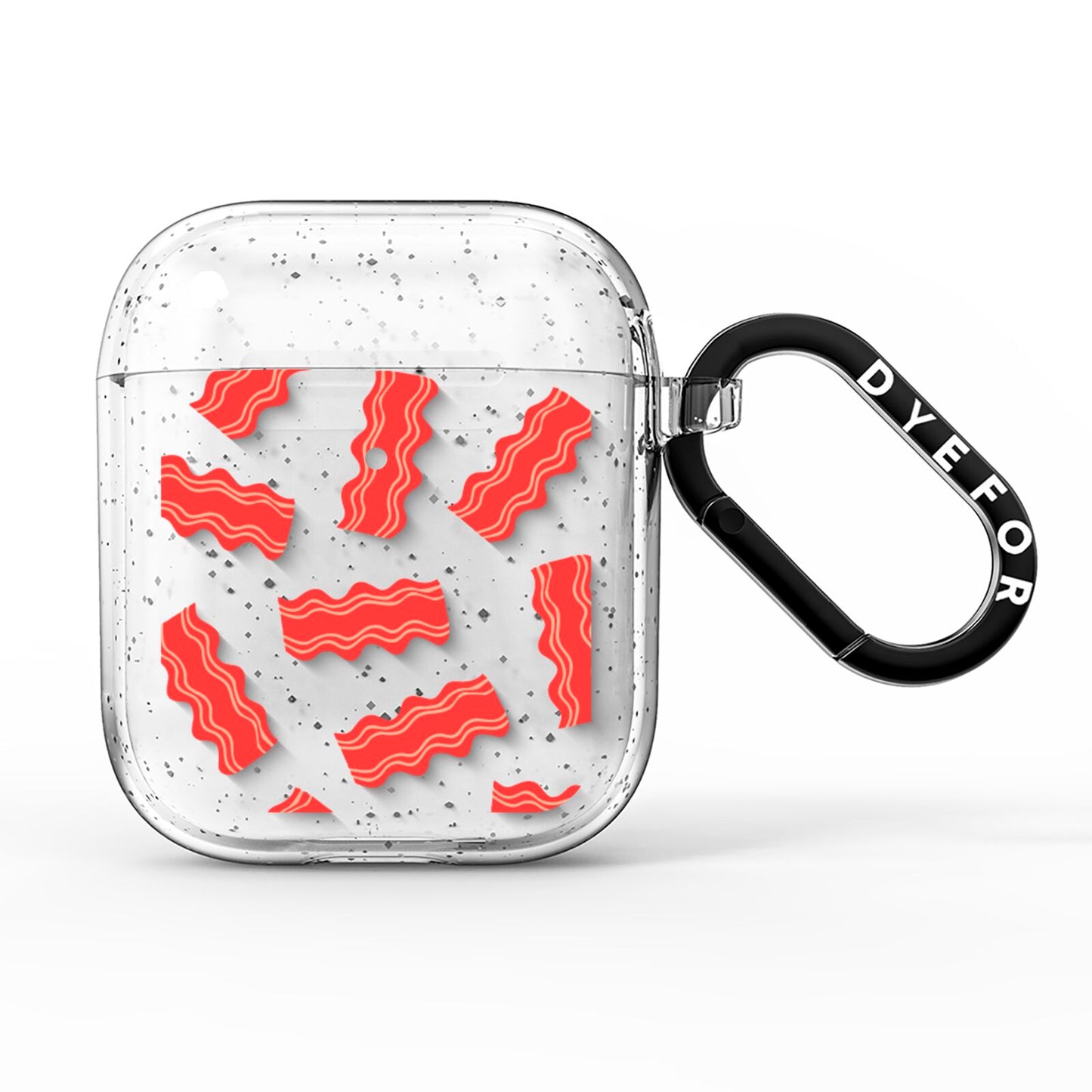 Bacon AirPods Glitter Case