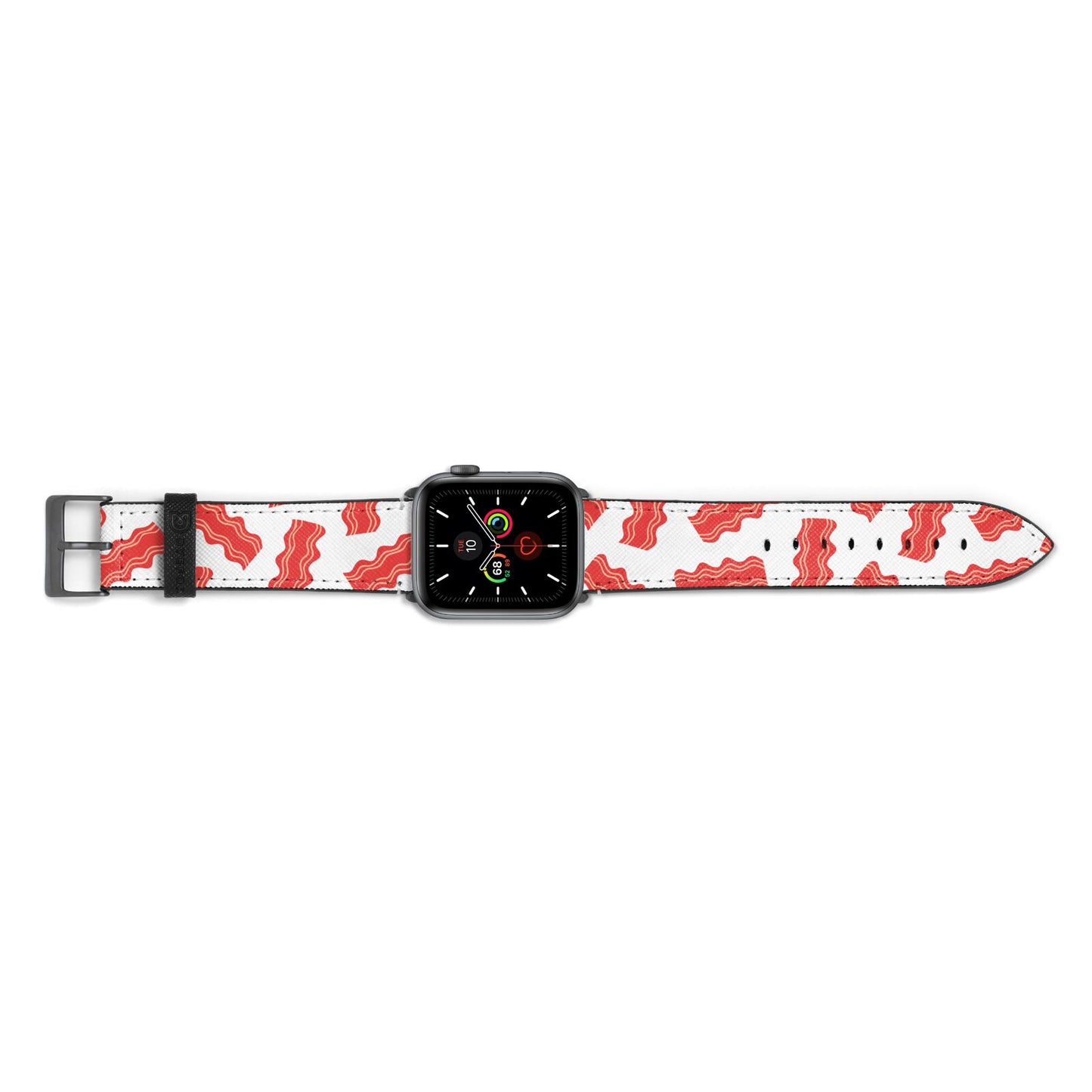 Bacon Apple Watch Strap Landscape Image Space Grey Hardware