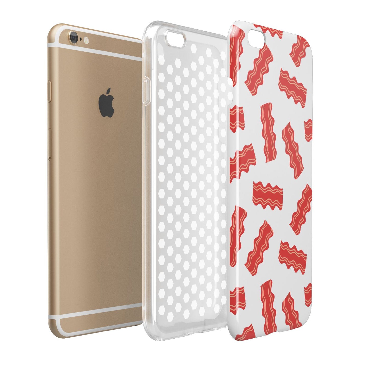 Bacon Apple iPhone 6 Plus 3D Tough Case Expand Detail Image