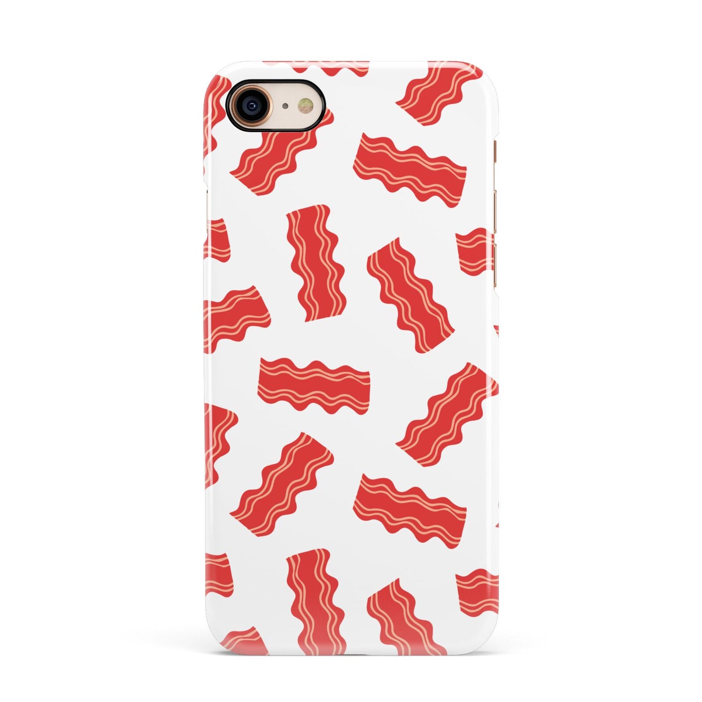 Bacon Apple iPhone 7 8 3D Snap Case