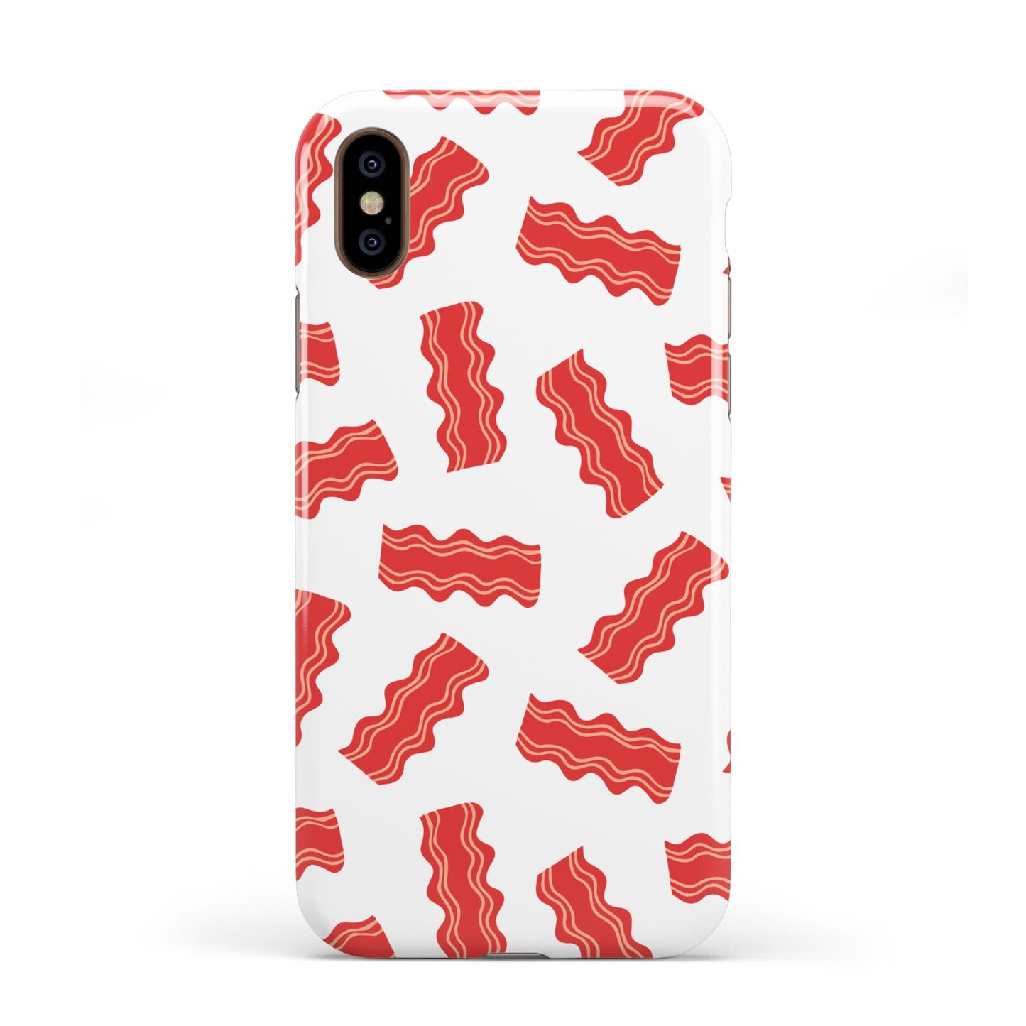 Bacon Apple iPhone XS 3D Tough